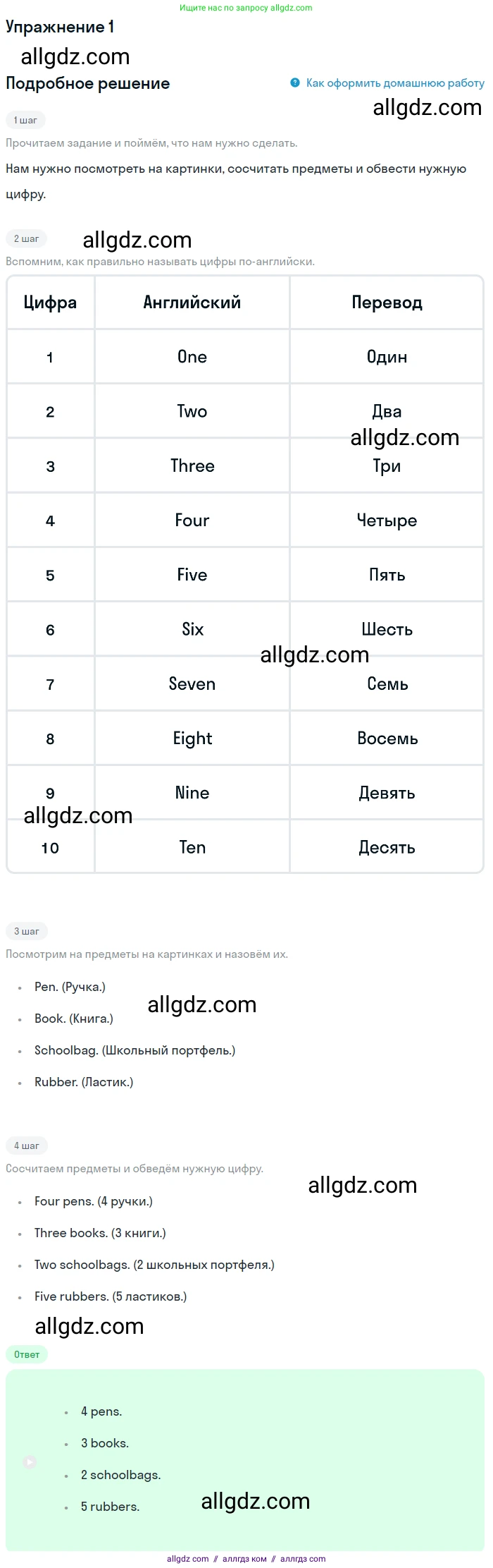 Английский язык (english), 1 класс Учебник (Student's book), авторы: Баранова Ксения Михайловна (Baranova Ksenia), Дули Дженни (Dooley Jenny), Копылова Виктория Викторовна (Kopylova Victoria), Мильруд Радислав Петрович (Millrood Radislav), Эванс Вирджиния (Evans Virginia), издательство Просвещение, Москва, 2019, белого цвета, страница 22, номер 1, Решение