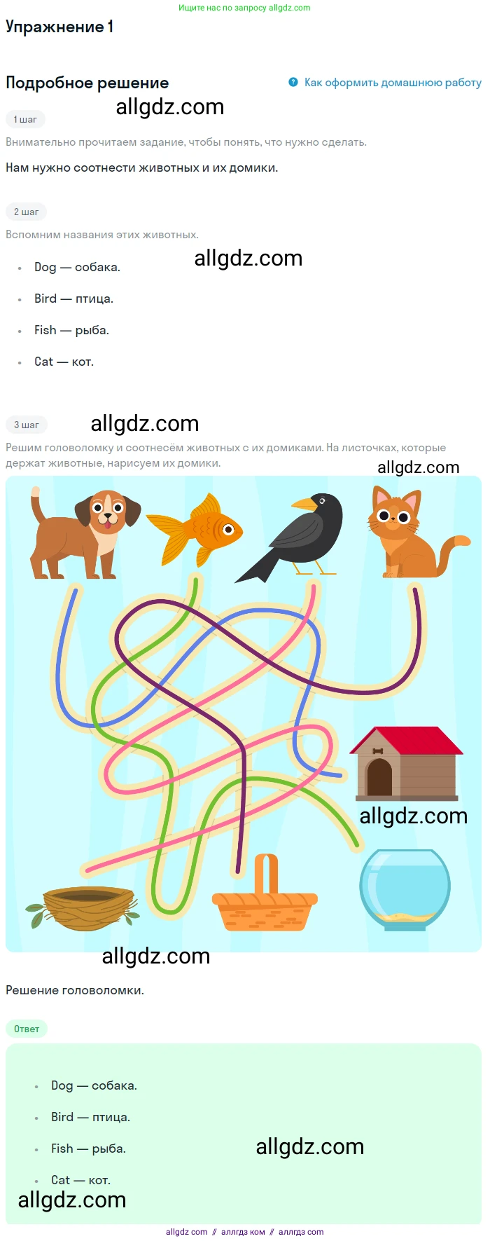 Английский язык (english), 1 класс Учебник (Student's book), авторы: Баранова Ксения Михайловна (Baranova Ksenia), Дули Дженни (Dooley Jenny), Копылова Виктория Викторовна (Kopylova Victoria), Мильруд Радислав Петрович (Millrood Radislav), Эванс Вирджиния (Evans Virginia), издательство Просвещение, Москва, 2019, белого цвета, страница 40, номер 1, Решение