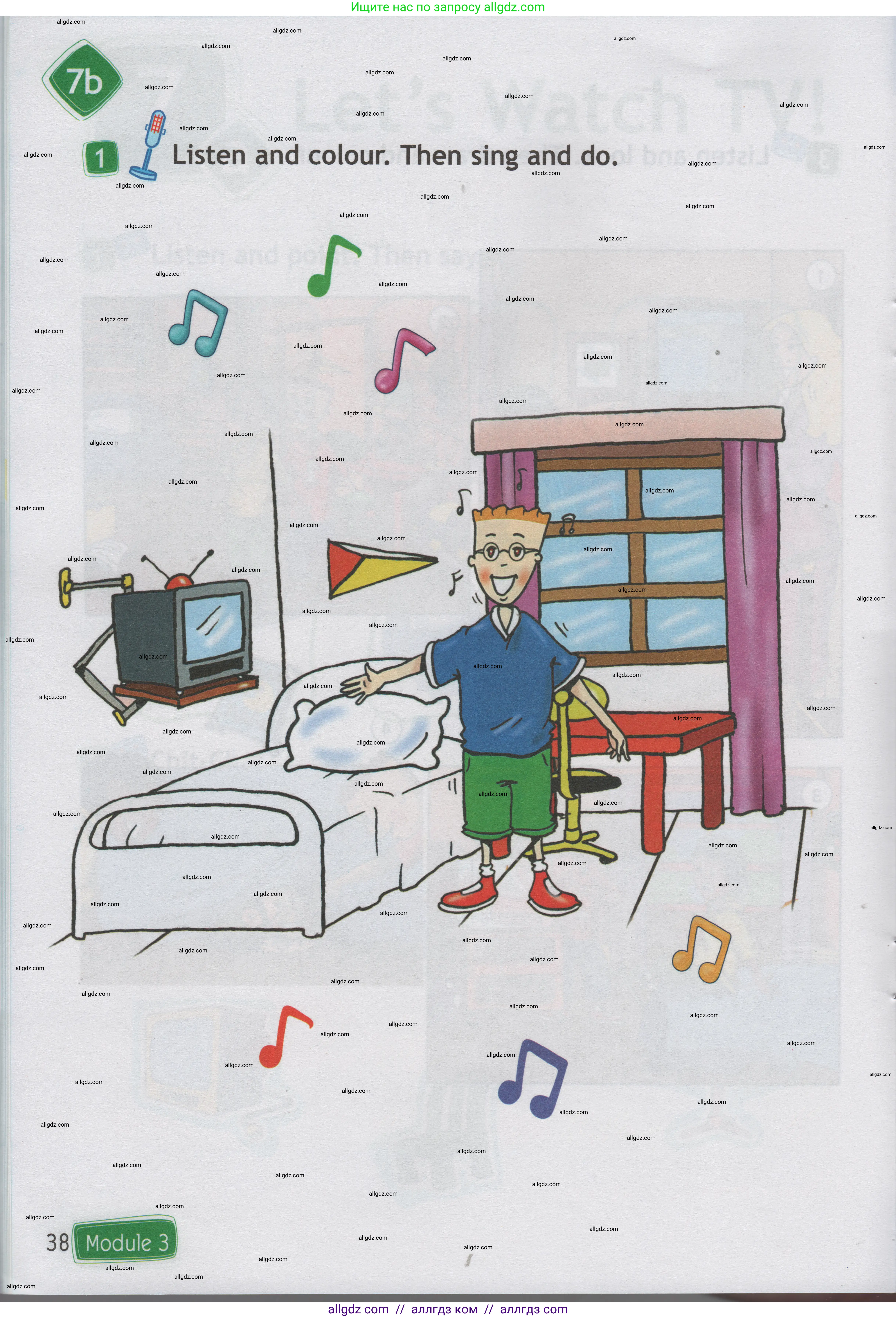 Английский язык (english), 1 класс Учебник (Student's book), авторы: Быкова Надежда Ильинична (Bykova Nadezhda), Дули Дженни (Dooley Jenny), Поспелова Марина Давидовна (Pospelova Marina), Эванс Вирджиния (Evans Virginia), издательство Просвещение, Москва, 2019, страница 38