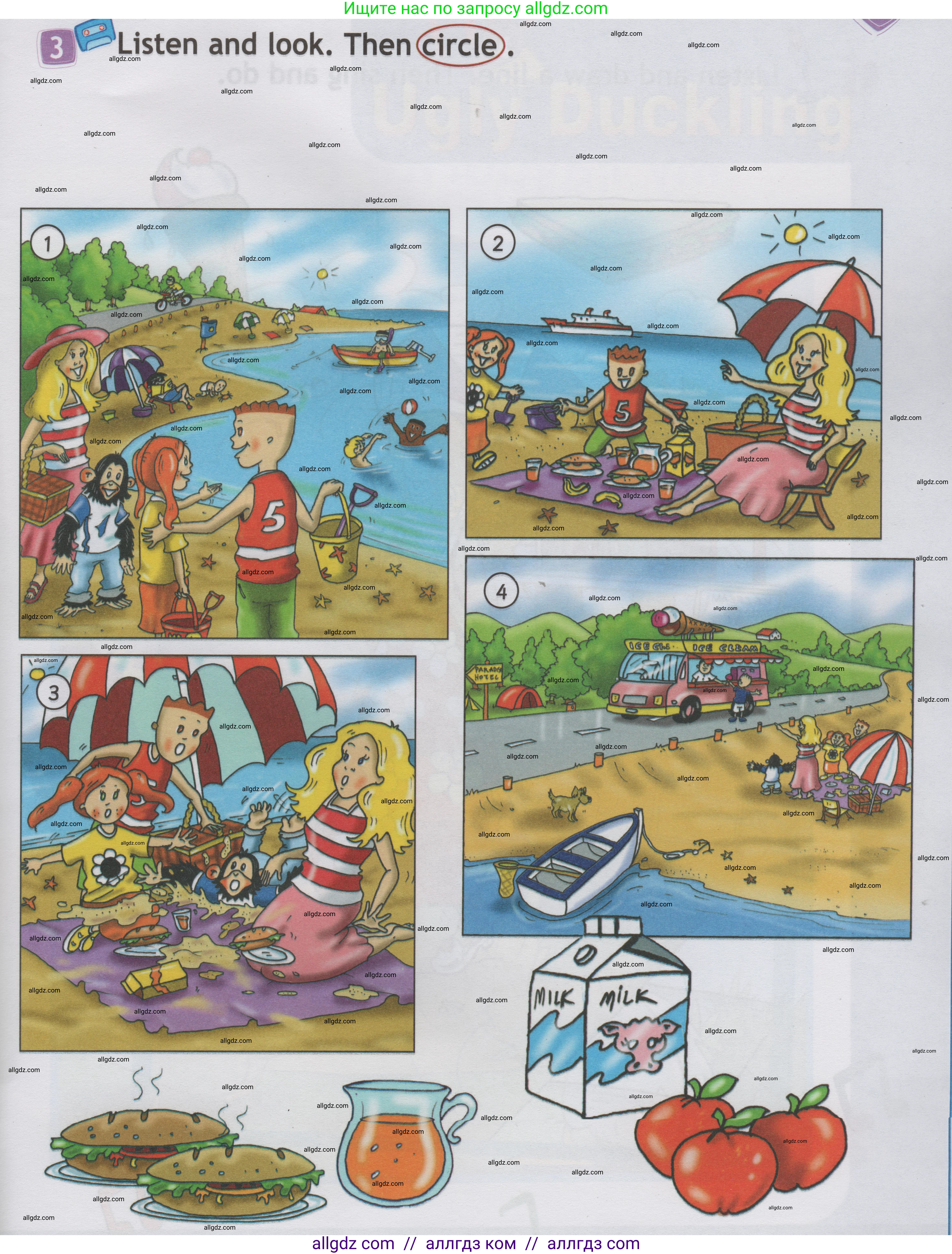 Английский язык (english), 1 класс Учебник (Student's book), авторы: Быкова Надежда Ильинична (Bykova Nadezhda), Дули Дженни (Dooley Jenny), Поспелова Марина Давидовна (Pospelova Marina), Эванс Вирджиния (Evans Virginia), издательство Просвещение, Москва, 2019, страница 77, номер 3, Условие