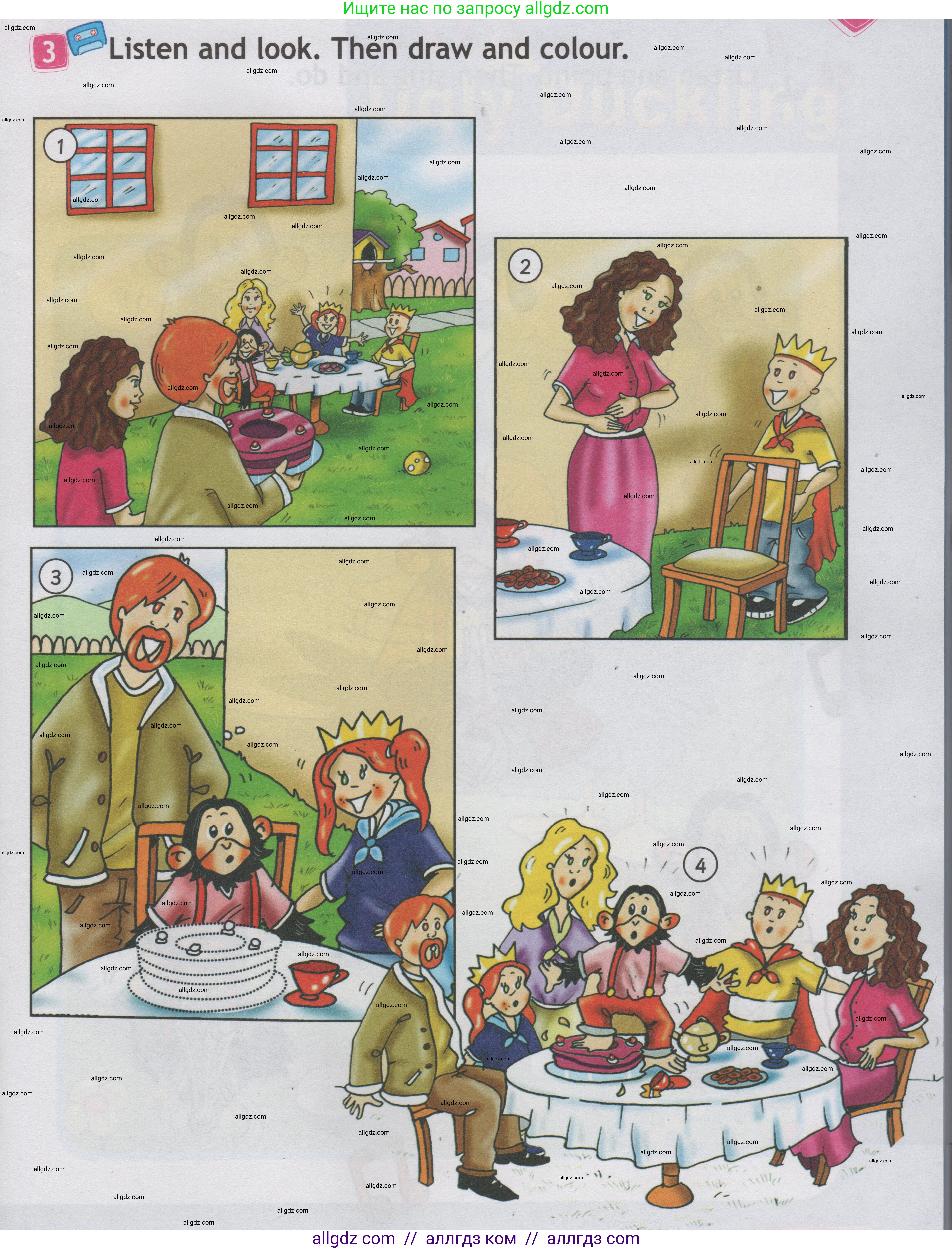 Английский язык (english), 1 класс Учебник (Student's book), авторы: Быкова Надежда Ильинична (Bykova Nadezhda), Дули Дженни (Dooley Jenny), Поспелова Марина Давидовна (Pospelova Marina), Эванс Вирджиния (Evans Virginia), издательство Просвещение, Москва, 2019, страница 13, номер 3, Условие