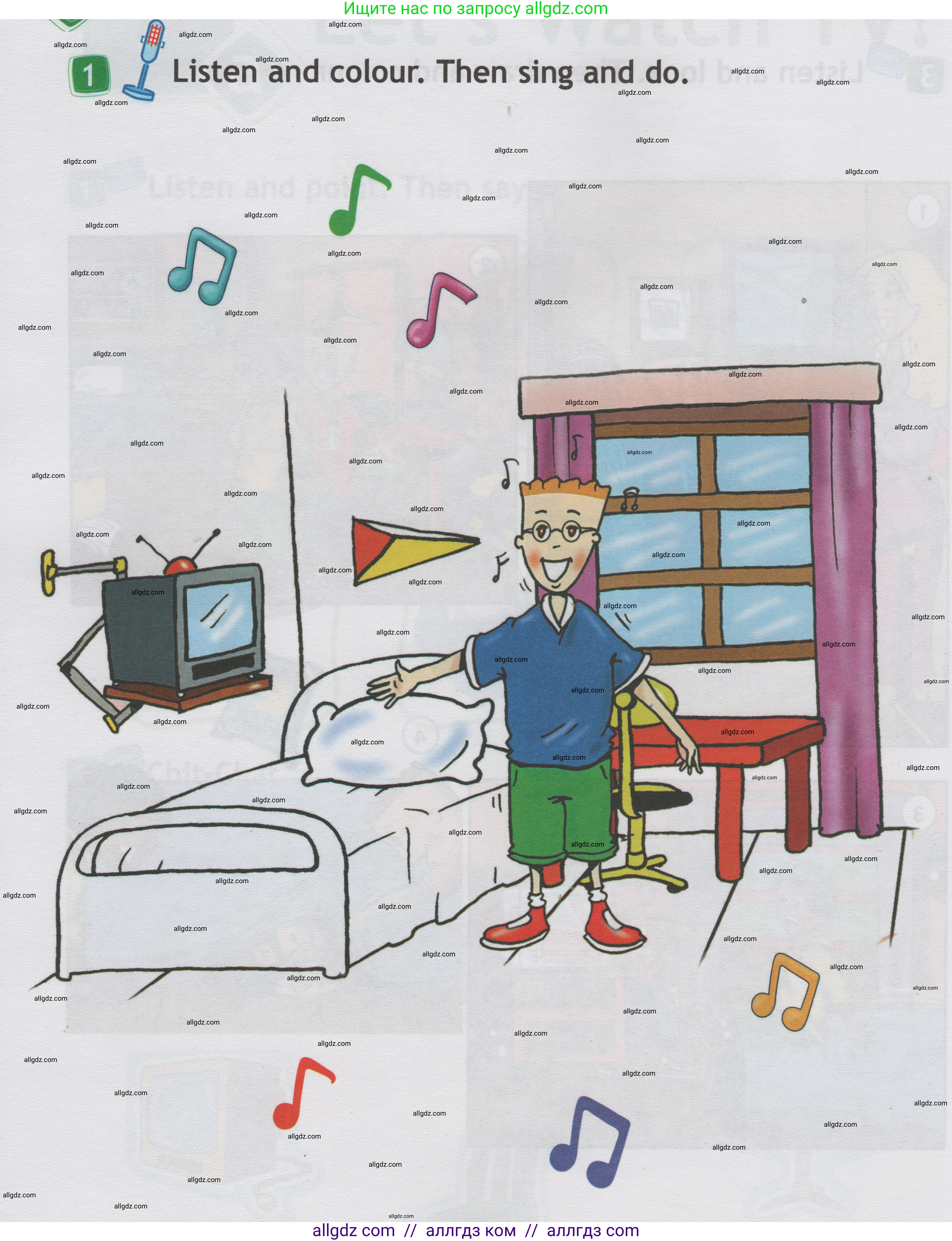 Английский язык (english), 1 класс Учебник (Student's book), авторы: Быкова Надежда Ильинична (Bykova Nadezhda), Дули Дженни (Dooley Jenny), Поспелова Марина Давидовна (Pospelova Marina), Эванс Вирджиния (Evans Virginia), издательство Просвещение, Москва, 2019, страница 38, номер 1, Условие