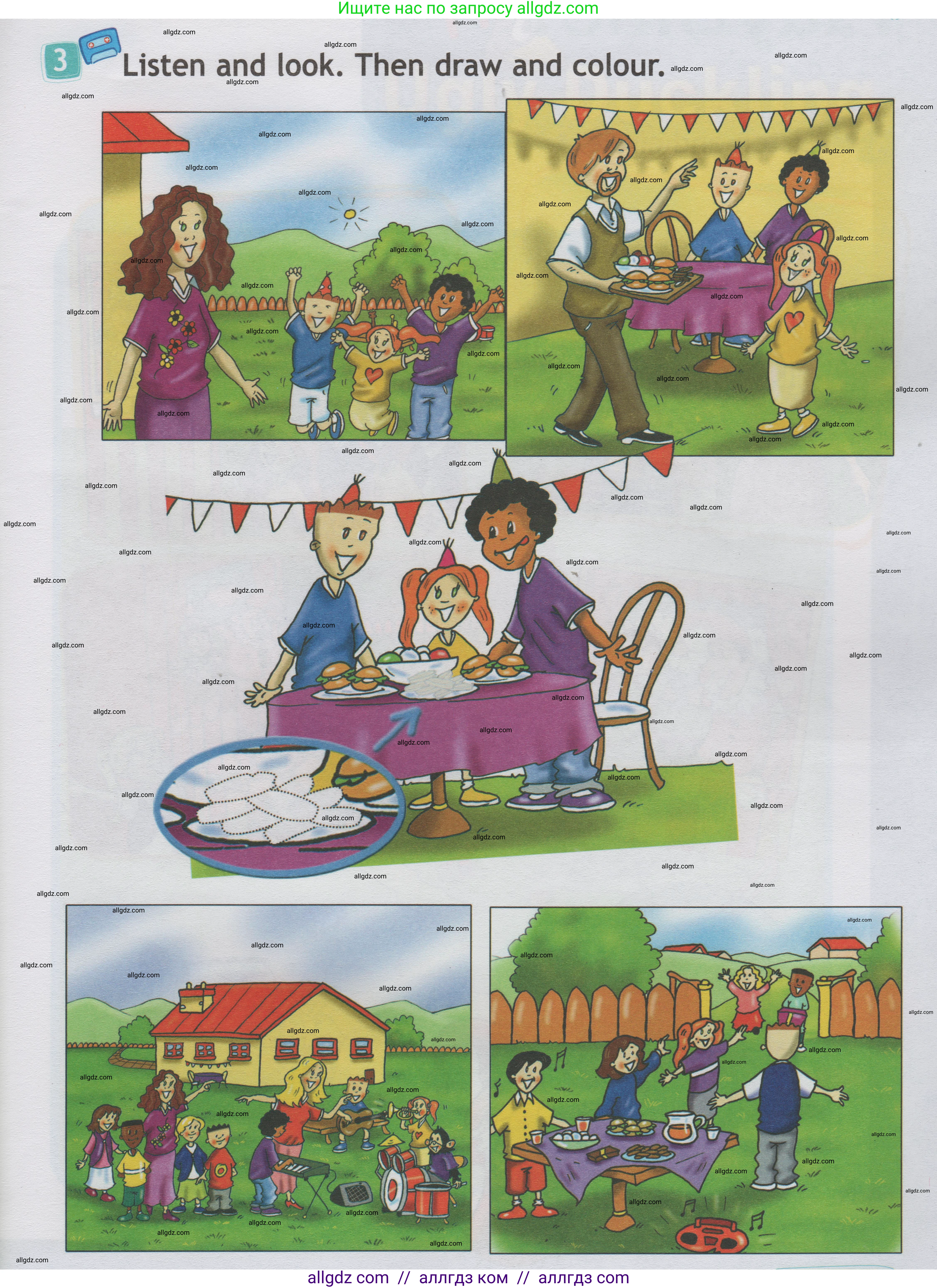 Английский язык (english), 1 класс Учебник (Student's book), авторы: Быкова Надежда Ильинична (Bykova Nadezhda), Дули Дженни (Dooley Jenny), Поспелова Марина Давидовна (Pospelova Marina), Эванс Вирджиния (Evans Virginia), издательство Просвещение, Москва, 2019, страница 87, номер 3, Условие