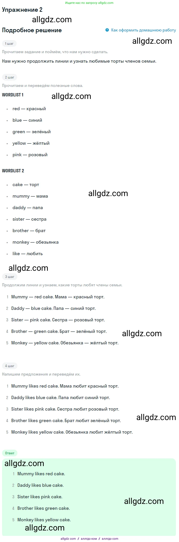 Английский язык (english), 1 класс Рабочая тетрадь (workbook), авторы: Быкова Надежда Ильинична (Bykova Nadezhda), Дули Дженни (Dooley Jenny), Поспелова Марина Давидовна (Pospelova Marina), Эванс Вирджиния (Evans Virginia), издательство Просвещение, Москва, 2012, страница 13, номер 2, Решение