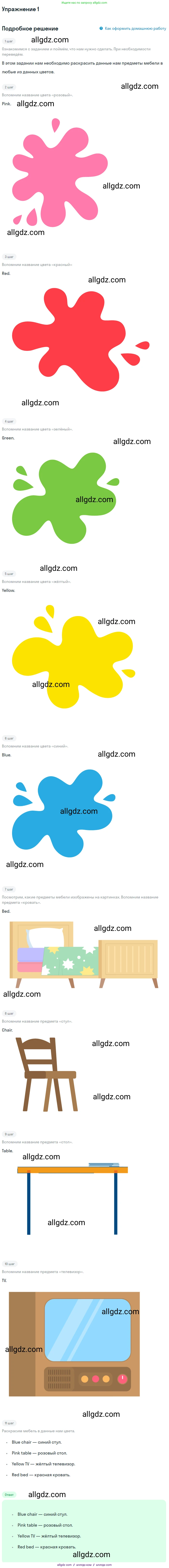 Английский язык (english), 1 класс Рабочая тетрадь (workbook), авторы: Быкова Надежда Ильинична (Bykova Nadezhda), Дули Дженни (Dooley Jenny), Поспелова Марина Давидовна (Pospelova Marina), Эванс Вирджиния (Evans Virginia), издательство Просвещение, Москва, 2012, страница 28, номер 1, Решение