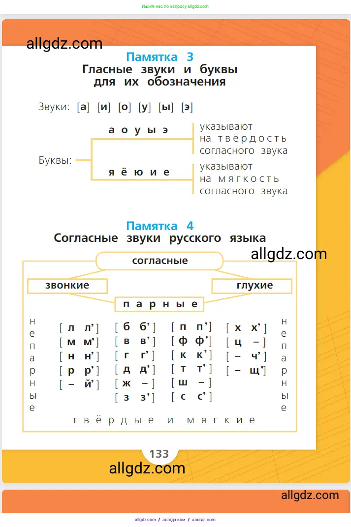 Русский язык, 1 класс Учебник, авторы: Канакина Валентина Павловна, Горецкий Всеслав Гаврилович, издательство Просвещение, Москва, 2023, белого цвета, страница 133
