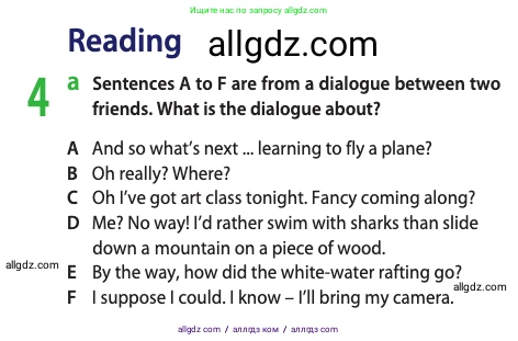 Английский язык (english), 10 класс Учебник (Student's book), авторы: Афанасьева Ольга Васильевна (Afanasyeva Olga), Дули Дженни (Dooley Jenny), Михеева Ирина Владимировна (Mikheeva Irina), Оби Боб (Obee Bob), Эванс Вирджиния (Evans Virginia), издательство Просвещение, Москва, 2019, красного цвета, страница 30, номер 4, Условие