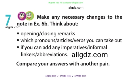 Английский язык (english), 10 класс Учебник (Student's book), авторы: Афанасьева Ольга Васильевна (Afanasyeva Olga), Дули Дженни (Dooley Jenny), Михеева Ирина Владимировна (Mikheeva Irina), Оби Боб (Obee Bob), Эванс Вирджиния (Evans Virginia), издательство Просвещение, Москва, 2019, красного цвета, страница 38, номер 7, Условие