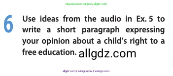 Английский язык (english), 10 класс Учебник (Student's book), авторы: Афанасьева Ольга Васильевна (Afanasyeva Olga), Дули Дженни (Dooley Jenny), Михеева Ирина Владимировна (Mikheeva Irina), Оби Боб (Obee Bob), Эванс Вирджиния (Evans Virginia), издательство Просвещение, Москва, 2019, красного цвета, страница 58, номер 6, Условие