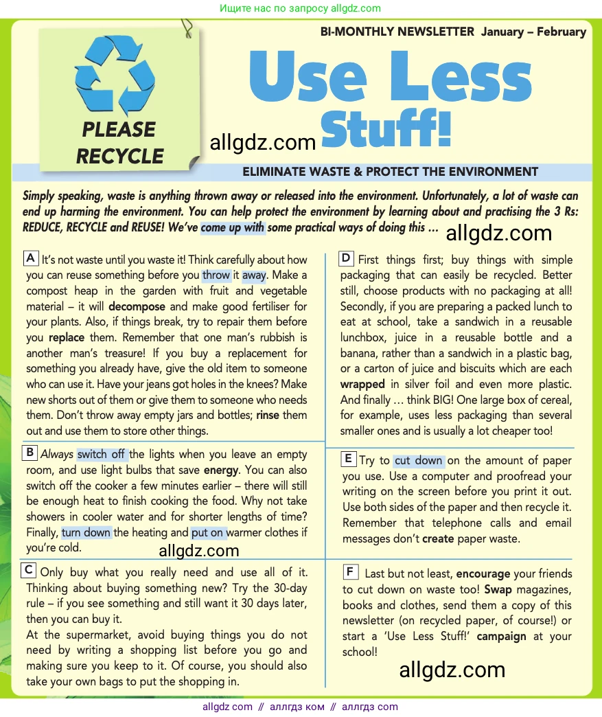 Английский язык (english), 10 класс Учебник (Student's book), авторы: Афанасьева Ольга Васильевна (Afanasyeva Olga), Дули Дженни (Dooley Jenny), Михеева Ирина Владимировна (Mikheeva Irina), Оби Боб (Obee Bob), Эванс Вирджиния (Evans Virginia), издательство Просвещение, Москва, 2019, красного цвета, страница 64, номер 6, Условие (продолжение 2)