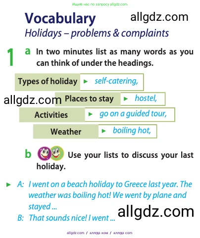 Английский язык (english), 10 класс Учебник (Student's book), авторы: Афанасьева Ольга Васильевна (Afanasyeva Olga), Дули Дженни (Dooley Jenny), Михеева Ирина Владимировна (Mikheeva Irina), Оби Боб (Obee Bob), Эванс Вирджиния (Evans Virginia), издательство Просвещение, Москва, 2019, красного цвета, страница 84, номер 1, Условие