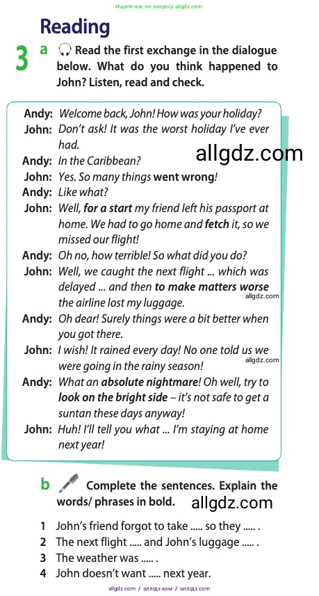 Английский язык (english), 10 класс Учебник (Student's book), авторы: Афанасьева Ольга Васильевна (Afanasyeva Olga), Дули Дженни (Dooley Jenny), Михеева Ирина Владимировна (Mikheeva Irina), Оби Боб (Obee Bob), Эванс Вирджиния (Evans Virginia), издательство Просвещение, Москва, 2019, красного цвета, страница 84, номер 3, Условие