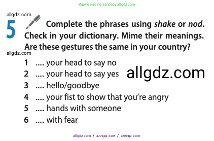 Английский язык (english), 10 класс Учебник (Student's book), авторы: Афанасьева Ольга Васильевна (Afanasyeva Olga), Дули Дженни (Dooley Jenny), Михеева Ирина Владимировна (Mikheeva Irina), Оби Боб (Obee Bob), Эванс Вирджиния (Evans Virginia), издательство Просвещение, Москва, 2019, красного цвета, страница 89, номер 5, Условие