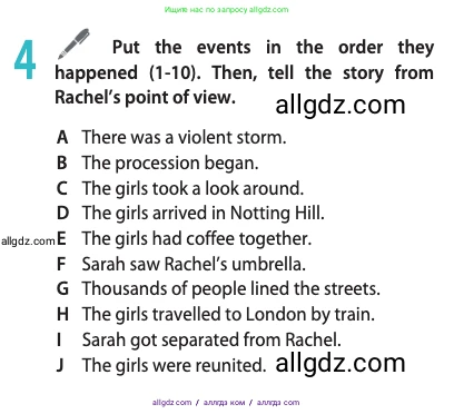 Английский язык (english), 10 класс Учебник (Student's book), авторы: Афанасьева Ольга Васильевна (Afanasyeva Olga), Дули Дженни (Dooley Jenny), Михеева Ирина Владимировна (Mikheeva Irina), Оби Боб (Obee Bob), Эванс Вирджиния (Evans Virginia), издательство Просвещение, Москва, 2019, красного цвета, страница 91, номер 4, Условие