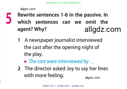 Английский язык (english), 10 класс Учебник (Student's book), авторы: Афанасьева Ольга Васильевна (Afanasyeva Olga), Дули Дженни (Dooley Jenny), Михеева Ирина Владимировна (Mikheeva Irina), Оби Боб (Obee Bob), Эванс Вирджиния (Evans Virginia), издательство Просвещение, Москва, 2019, красного цвета, страница 126, номер 5, Условие