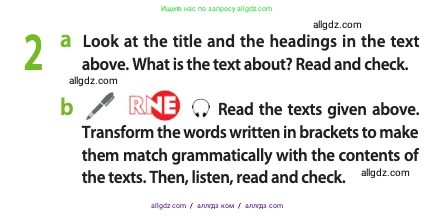 Английский язык (english), 10 класс Учебник (Student's book), авторы: Афанасьева Ольга Васильевна (Afanasyeva Olga), Дули Дженни (Dooley Jenny), Михеева Ирина Владимировна (Mikheeva Irina), Оби Боб (Obee Bob), Эванс Вирджиния (Evans Virginia), издательство Просвещение, Москва, 2019, красного цвета, страница 135, номер 2, Условие