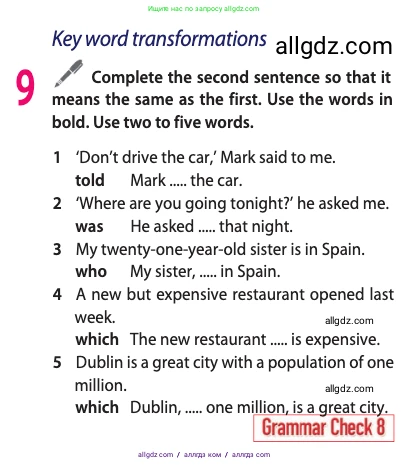 Английский язык (english), 10 класс Учебник (Student's book), авторы: Афанасьева Ольга Васильевна (Afanasyeva Olga), Дули Дженни (Dooley Jenny), Михеева Ирина Владимировна (Mikheeva Irina), Оби Боб (Obee Bob), Эванс Вирджиния (Evans Virginia), издательство Просвещение, Москва, 2019, красного цвета, страница 145, номер 9, Условие