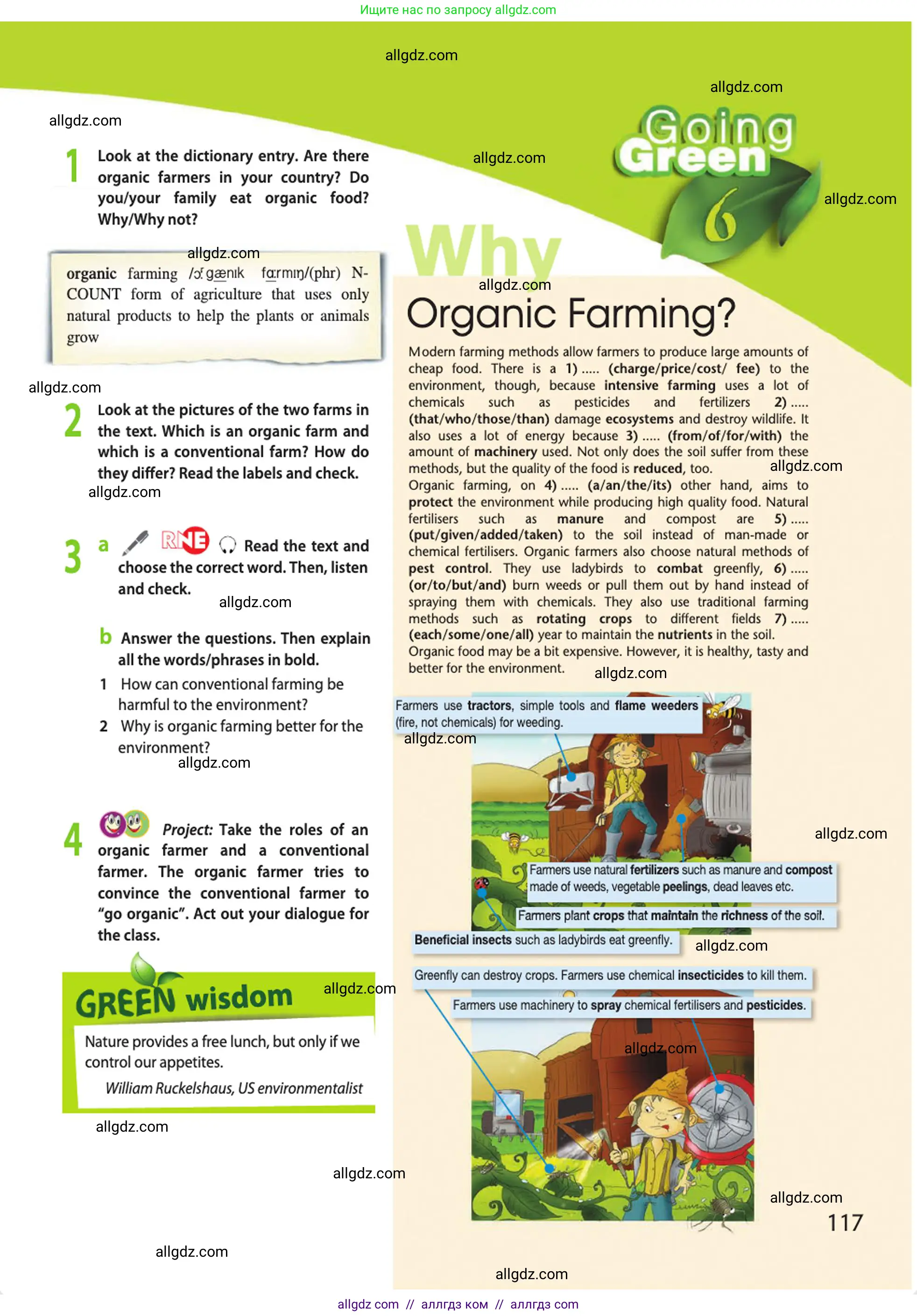 Английский язык (english), 10 класс Учебник (Student's book), авторы: Афанасьева Ольга Васильевна (Afanasyeva Olga), Дули Дженни (Dooley Jenny), Михеева Ирина Владимировна (Mikheeva Irina), Оби Боб (Obee Bob), Эванс Вирджиния (Evans Virginia), издательство Просвещение, Москва, 2019, красного цвета, страница 117