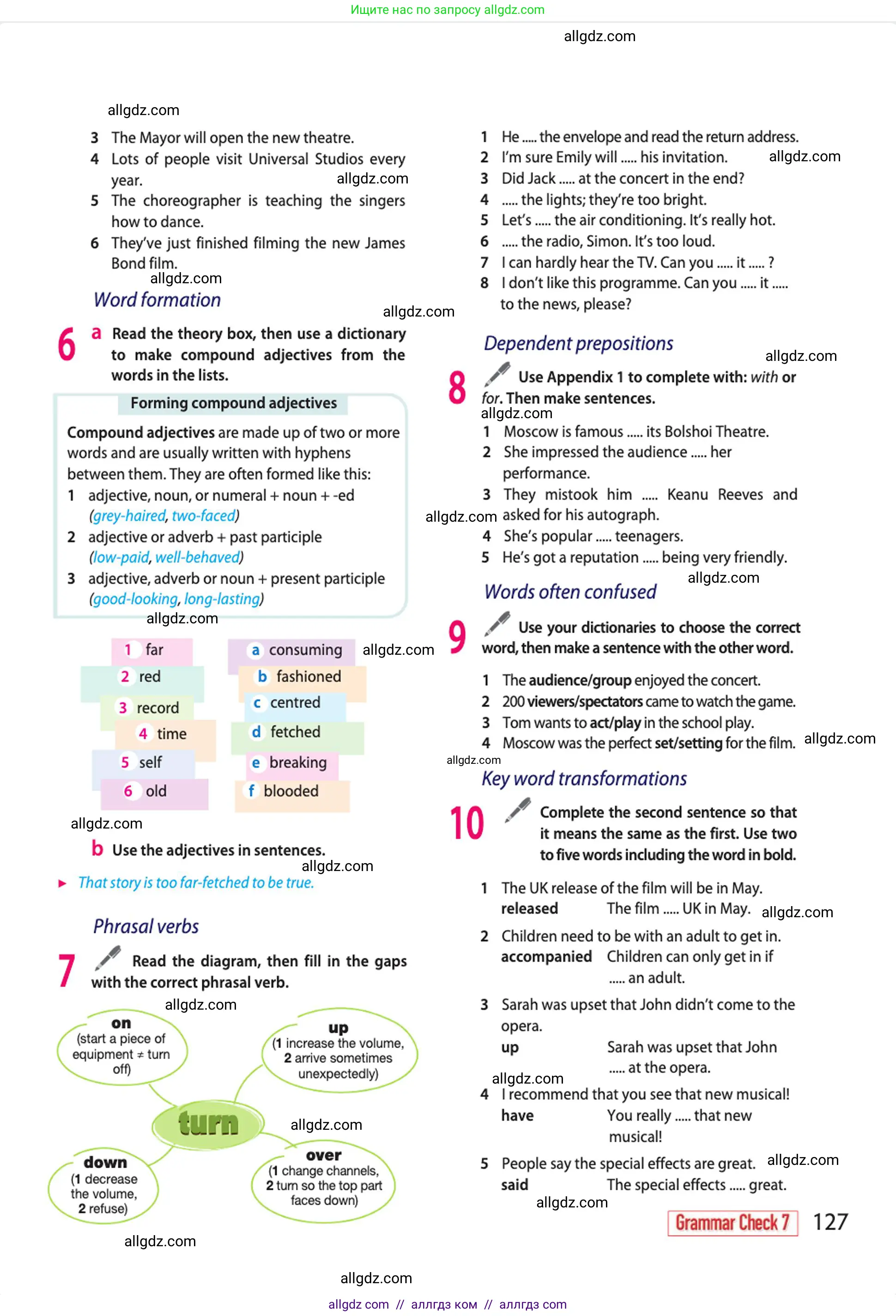 Английский язык (english), 10 класс Учебник (Student's book), авторы: Афанасьева Ольга Васильевна (Afanasyeva Olga), Дули Дженни (Dooley Jenny), Михеева Ирина Владимировна (Mikheeva Irina), Оби Боб (Obee Bob), Эванс Вирджиния (Evans Virginia), издательство Просвещение, Москва, 2019, красного цвета, страница 127