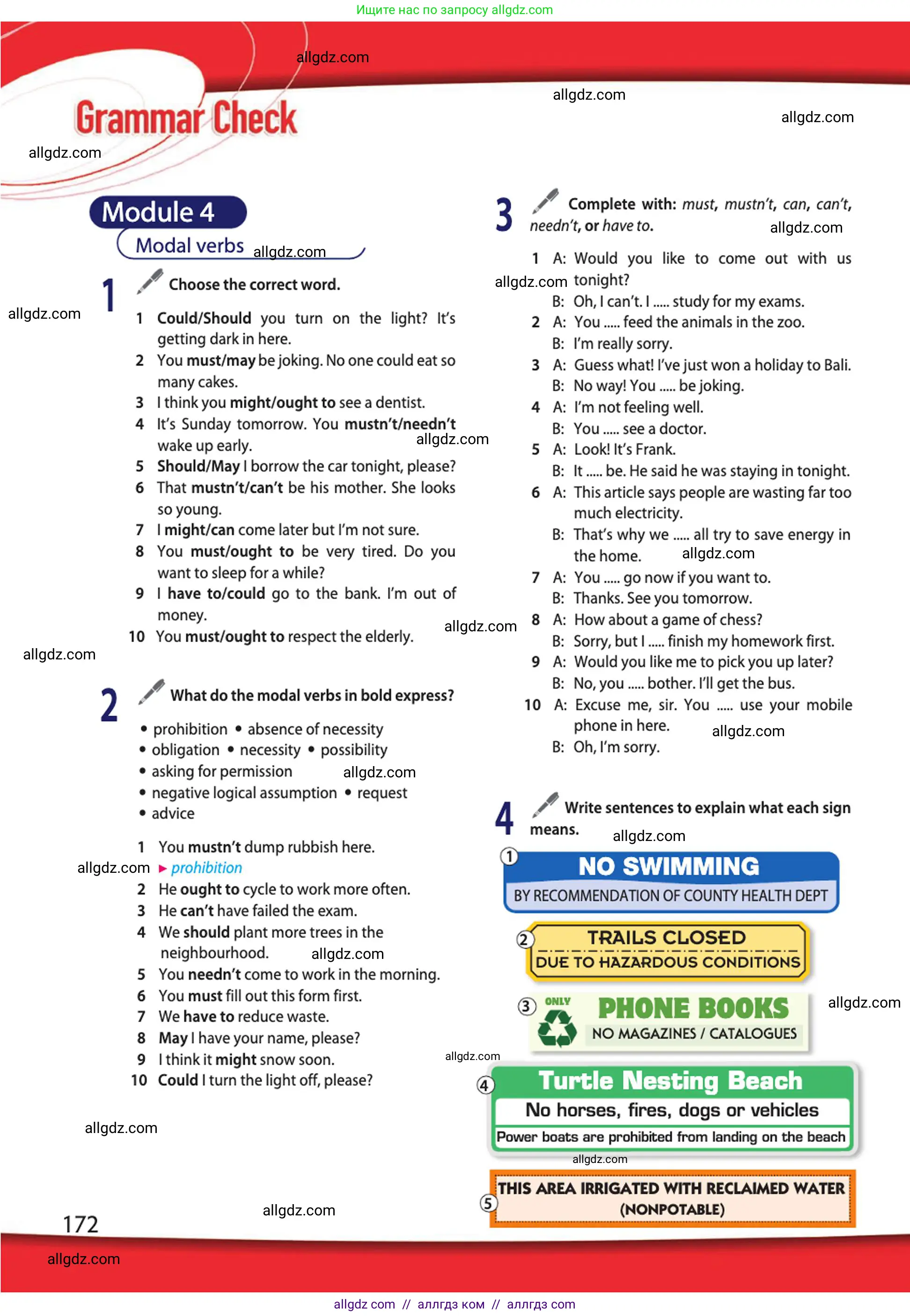 Английский язык (english), 10 класс Учебник (Student's book), авторы: Афанасьева Ольга Васильевна (Afanasyeva Olga), Дули Дженни (Dooley Jenny), Михеева Ирина Владимировна (Mikheeva Irina), Оби Боб (Obee Bob), Эванс Вирджиния (Evans Virginia), издательство Просвещение, Москва, 2019, красного цвета, страница 172