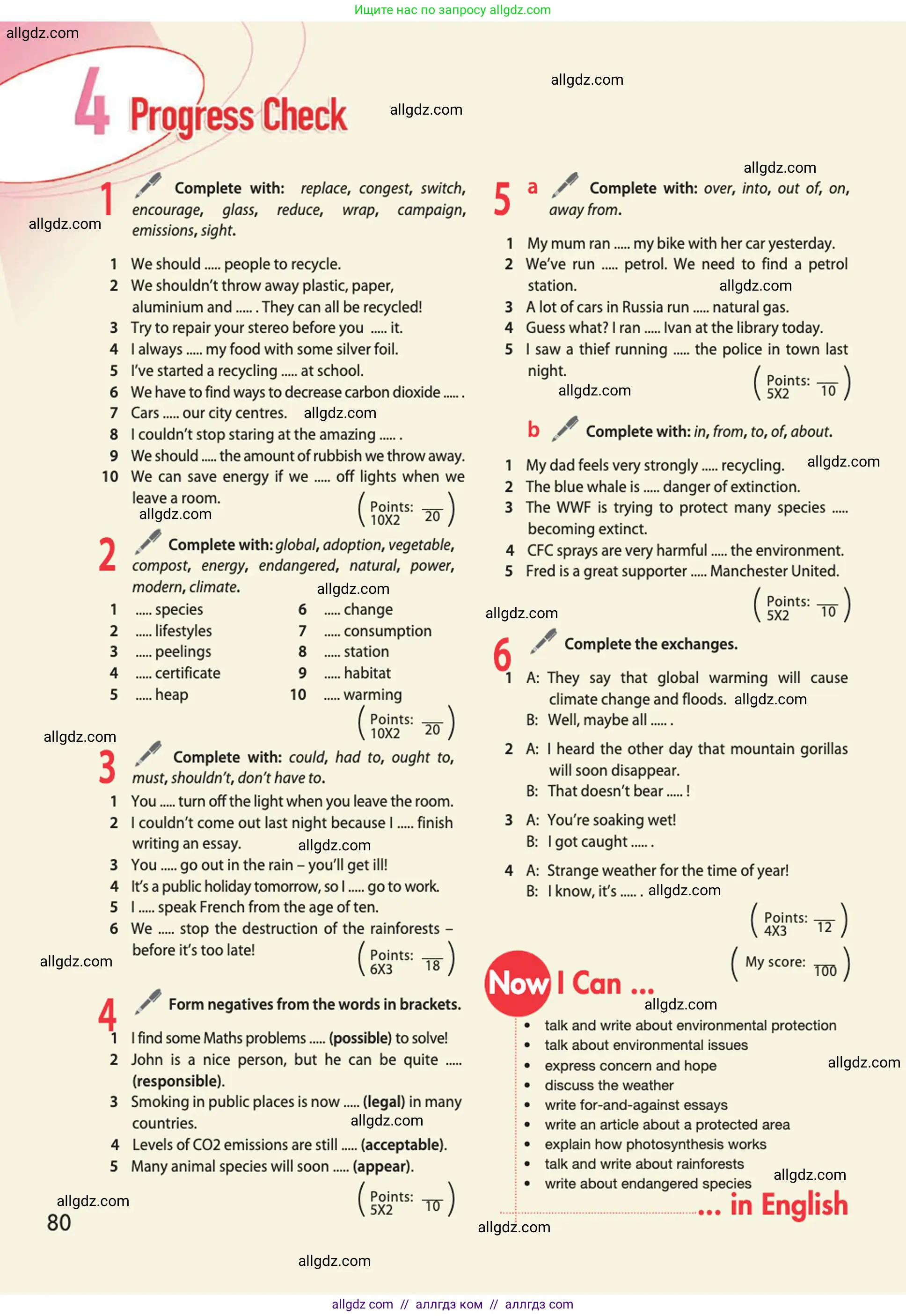 Английский язык (english), 10 класс Учебник (Student's book), авторы: Афанасьева Ольга Васильевна (Afanasyeva Olga), Дули Дженни (Dooley Jenny), Михеева Ирина Владимировна (Mikheeva Irina), Оби Боб (Obee Bob), Эванс Вирджиния (Evans Virginia), издательство Просвещение, Москва, 2019, красного цвета, страница 80