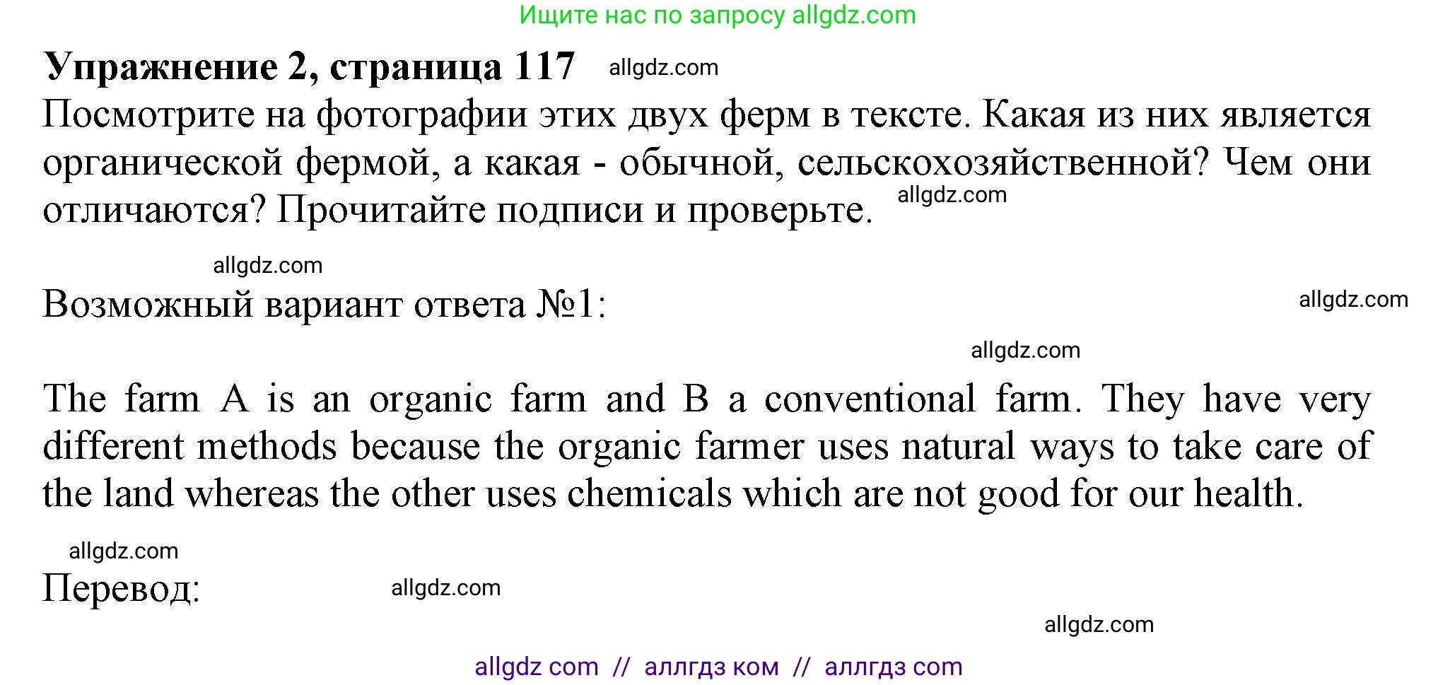 Английский язык (english), 10 класс Учебник (Student's book), авторы: Афанасьева Ольга Васильевна (Afanasyeva Olga), Дули Дженни (Dooley Jenny), Михеева Ирина Владимировна (Mikheeva Irina), Оби Боб (Obee Bob), Эванс Вирджиния (Evans Virginia), издательство Просвещение, Москва, 2019, красного цвета, страница 117, номер 2, Решение 1