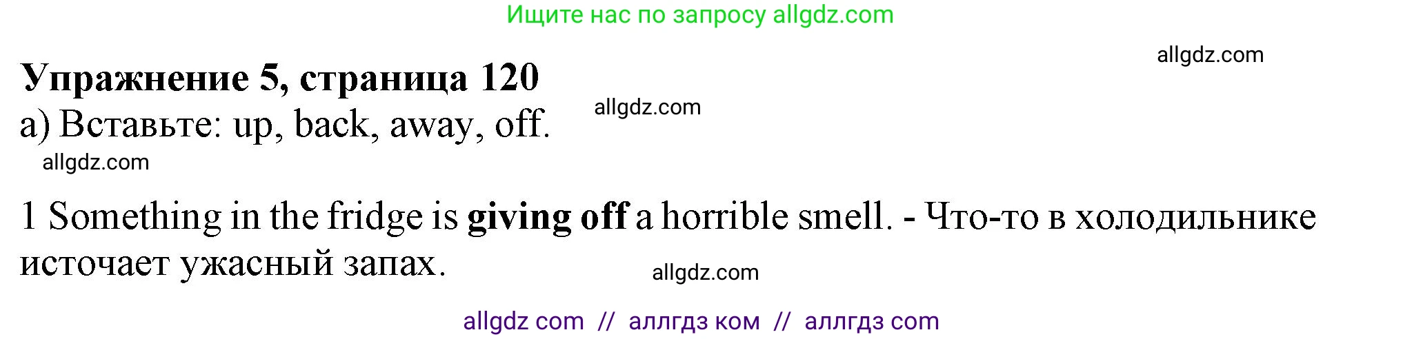 Английский язык (english), 10 класс Учебник (Student's book), авторы: Афанасьева Ольга Васильевна (Afanasyeva Olga), Дули Дженни (Dooley Jenny), Михеева Ирина Владимировна (Mikheeva Irina), Оби Боб (Obee Bob), Эванс Вирджиния (Evans Virginia), издательство Просвещение, Москва, 2019, красного цвета, страница 120, номер 5, Решение 1