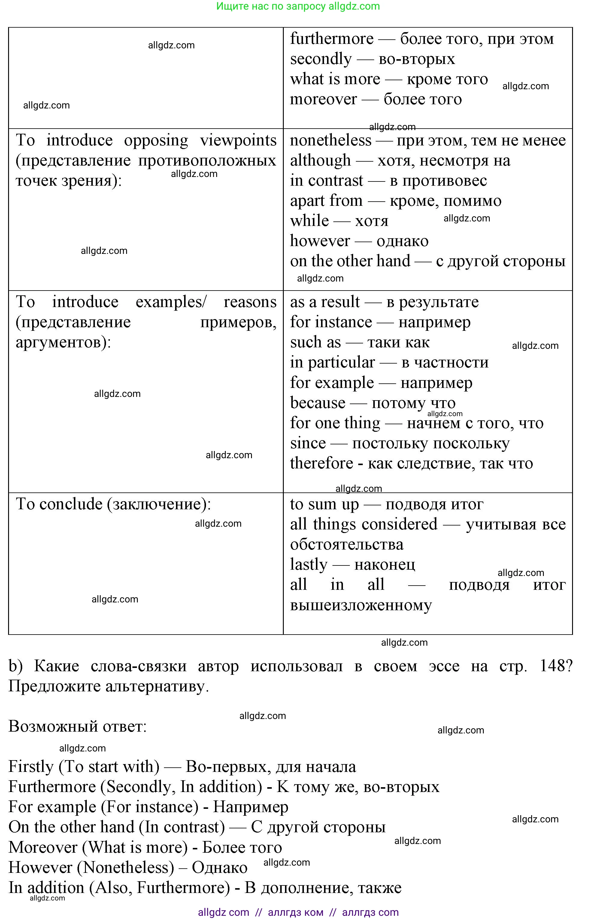 Английский язык (english), 10 класс Учебник (Student's book), авторы: Афанасьева Ольга Васильевна (Afanasyeva Olga), Дули Дженни (Dooley Jenny), Михеева Ирина Владимировна (Mikheeva Irina), Оби Боб (Obee Bob), Эванс Вирджиния (Evans Virginia), издательство Просвещение, Москва, 2019, красного цвета, страница 149, номер 5, Решение 1 (продолжение 2)