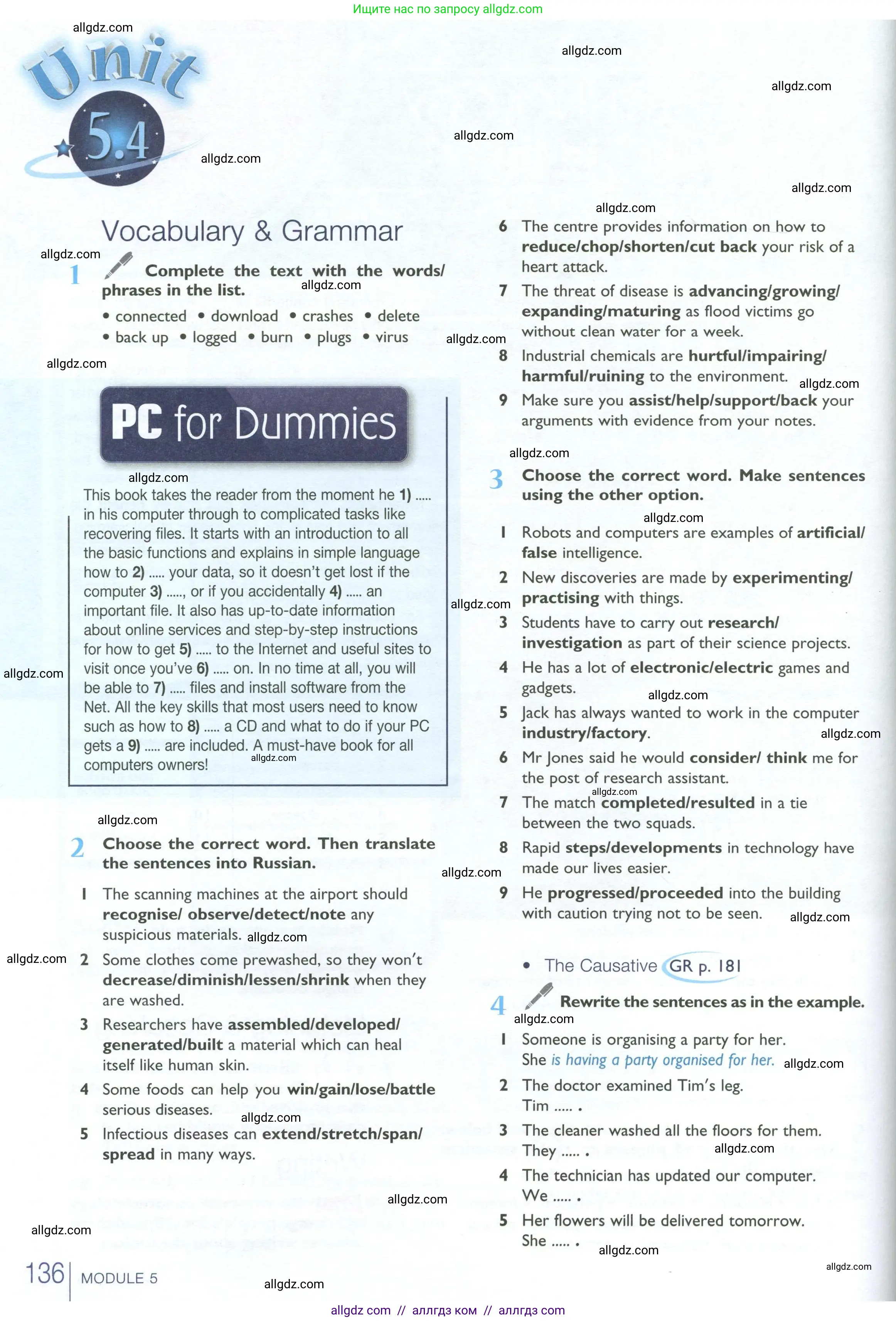 Английский язык (english), 10 класс Учебник (Student's book), авторы: Баранова Ксения Михайловна (Baranova Ksenia), Дули Дженни (Dooley Jenny), Копылова Виктория Викторовна (Kopylova Victoria), Мильруд Радислав Петрович (Millrood Radislav), Эванс Вирджиния (Evans Virginia), издательство Просвещение, Москва, 2019, белого цвета, страница 136