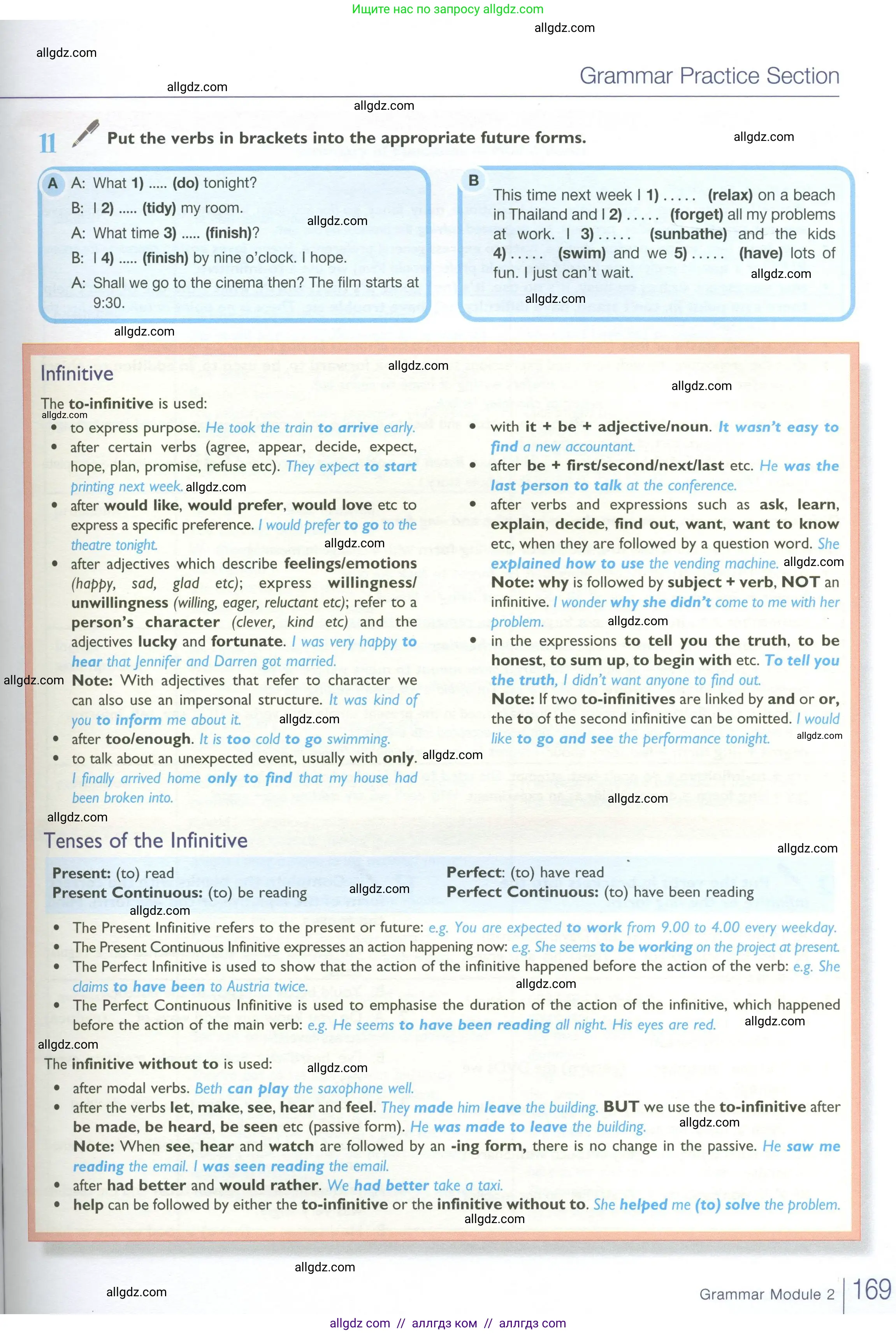 Английский язык (english), 10 класс Учебник (Student's book), авторы: Баранова Ксения Михайловна (Baranova Ksenia), Дули Дженни (Dooley Jenny), Копылова Виктория Викторовна (Kopylova Victoria), Мильруд Радислав Петрович (Millrood Radislav), Эванс Вирджиния (Evans Virginia), издательство Просвещение, Москва, 2019, белого цвета, страница 169