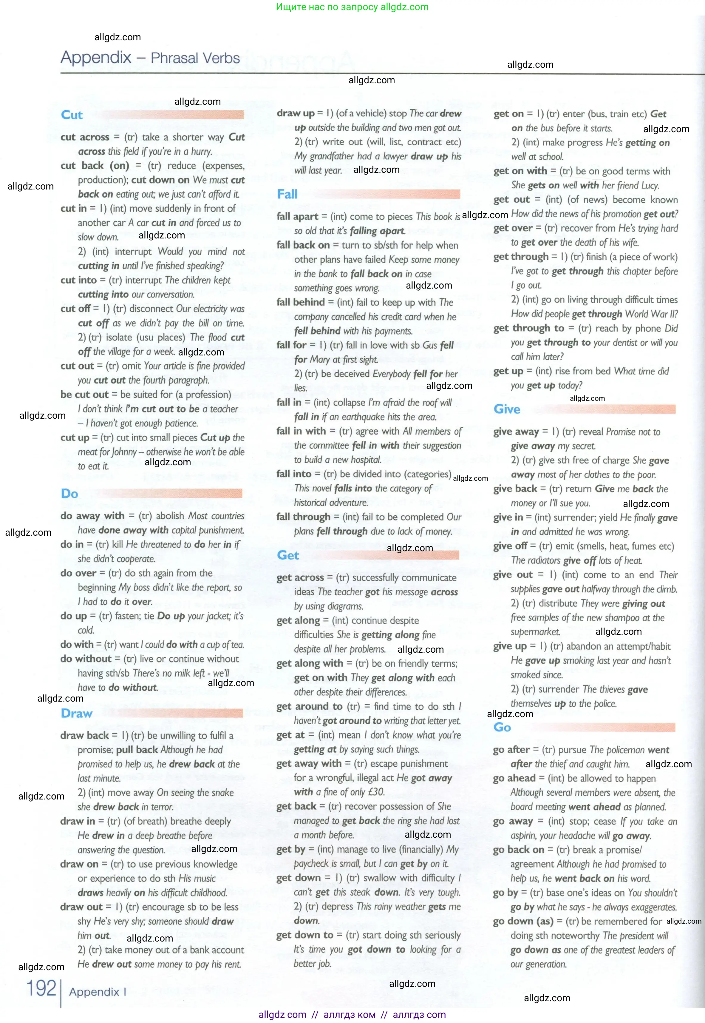 Английский язык (english), 10 класс Учебник (Student's book), авторы: Баранова Ксения Михайловна (Baranova Ksenia), Дули Дженни (Dooley Jenny), Копылова Виктория Викторовна (Kopylova Victoria), Мильруд Радислав Петрович (Millrood Radislav), Эванс Вирджиния (Evans Virginia), издательство Просвещение, Москва, 2019, белого цвета, страница 192