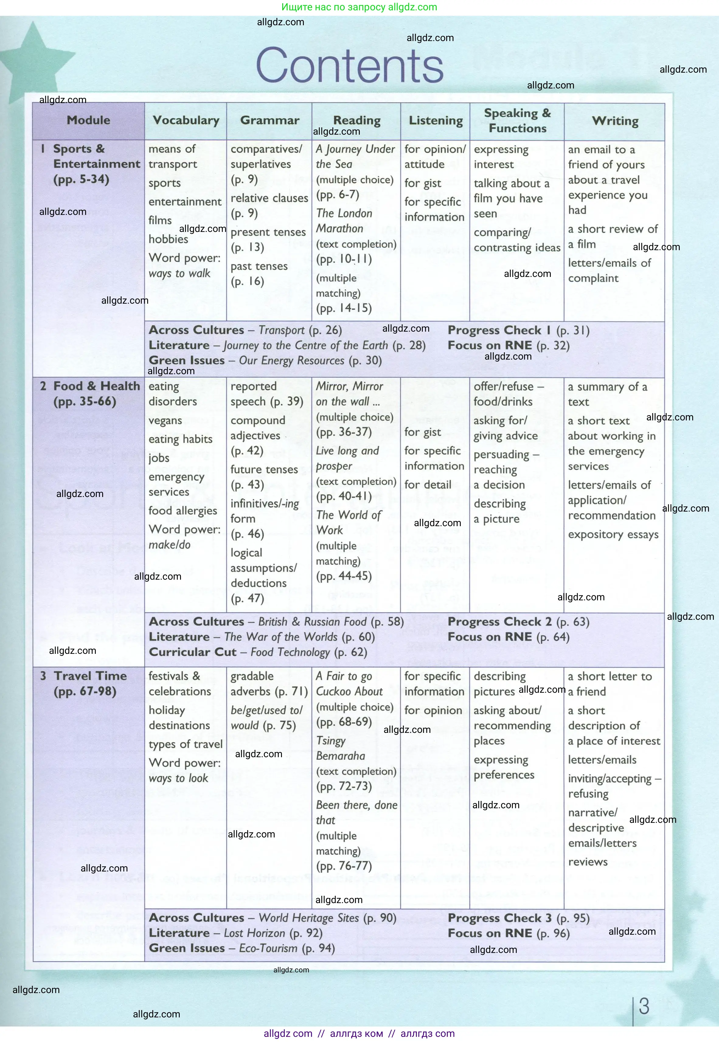 Английский язык (english), 10 класс Учебник (Student's book), авторы: Баранова Ксения Михайловна (Baranova Ksenia), Дули Дженни (Dooley Jenny), Копылова Виктория Викторовна (Kopylova Victoria), Мильруд Радислав Петрович (Millrood Radislav), Эванс Вирджиния (Evans Virginia), издательство Просвещение, Москва, 2019, белого цвета, страница 3