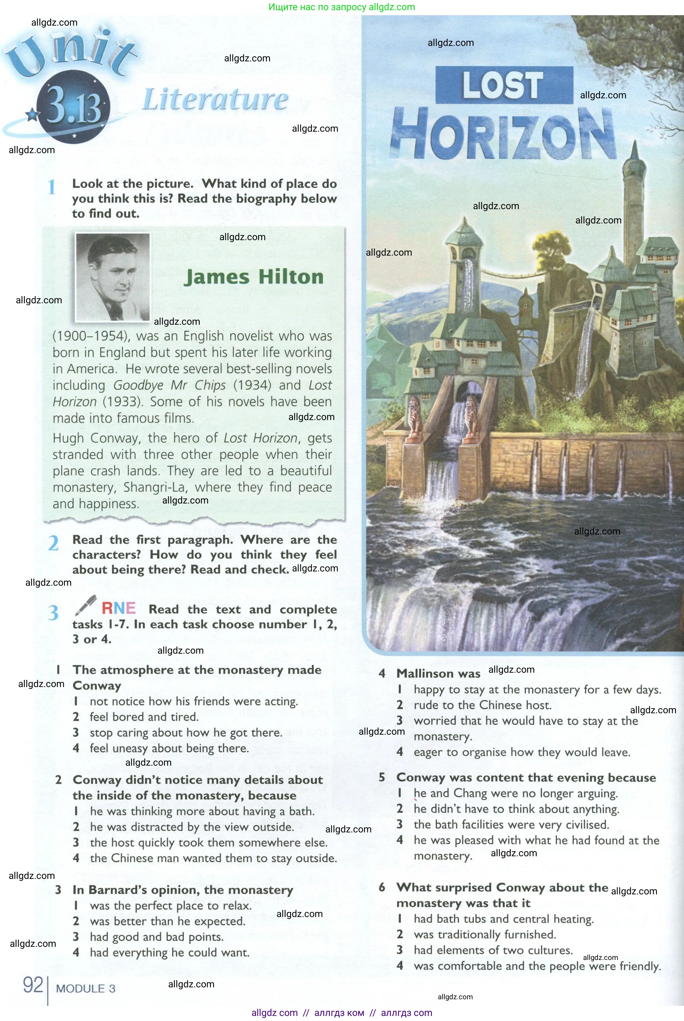 Английский язык (english), 10 класс Учебник (Student's book), авторы: Баранова Ксения Михайловна (Baranova Ksenia), Дули Дженни (Dooley Jenny), Копылова Виктория Викторовна (Kopylova Victoria), Мильруд Радислав Петрович (Millrood Radislav), Эванс Вирджиния (Evans Virginia), издательство Просвещение, Москва, 2019, белого цвета, страница 92