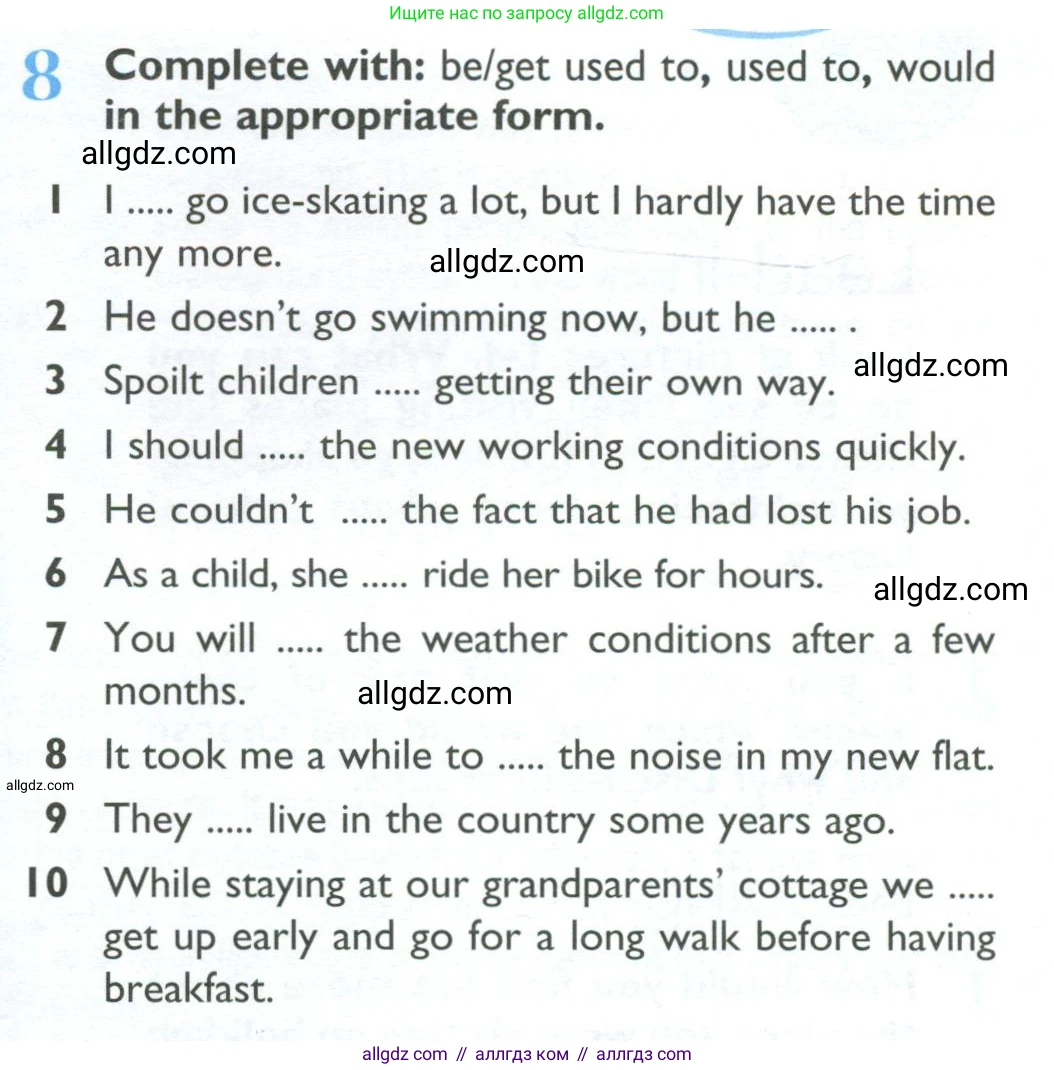 Английский язык (english), 10 класс Учебник (Student's book), авторы: Баранова Ксения Михайловна (Baranova Ksenia), Дули Дженни (Dooley Jenny), Копылова Виктория Викторовна (Kopylova Victoria), Мильруд Радислав Петрович (Millrood Radislav), Эванс Вирджиния (Evans Virginia), издательство Просвещение, Москва, 2019, белого цвета, страница 75, номер 8, Условие