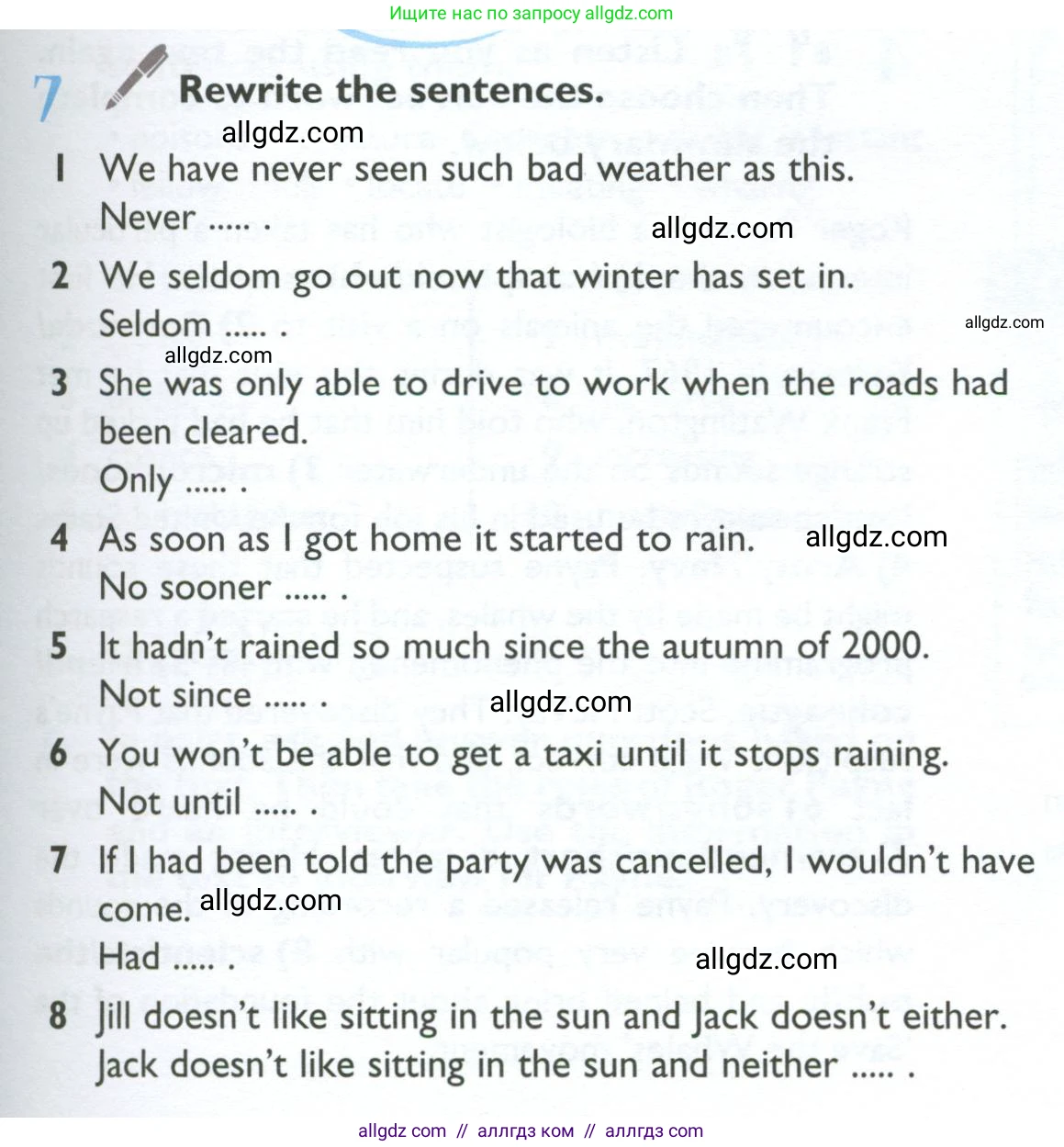 Английский язык (english), 10 класс Учебник (Student's book), авторы: Баранова Ксения Михайловна (Baranova Ksenia), Дули Дженни (Dooley Jenny), Копылова Виктория Викторовна (Kopylova Victoria), Мильруд Радислав Петрович (Millrood Radislav), Эванс Вирджиния (Evans Virginia), издательство Просвещение, Москва, 2019, белого цвета, страница 103, номер 7, Условие