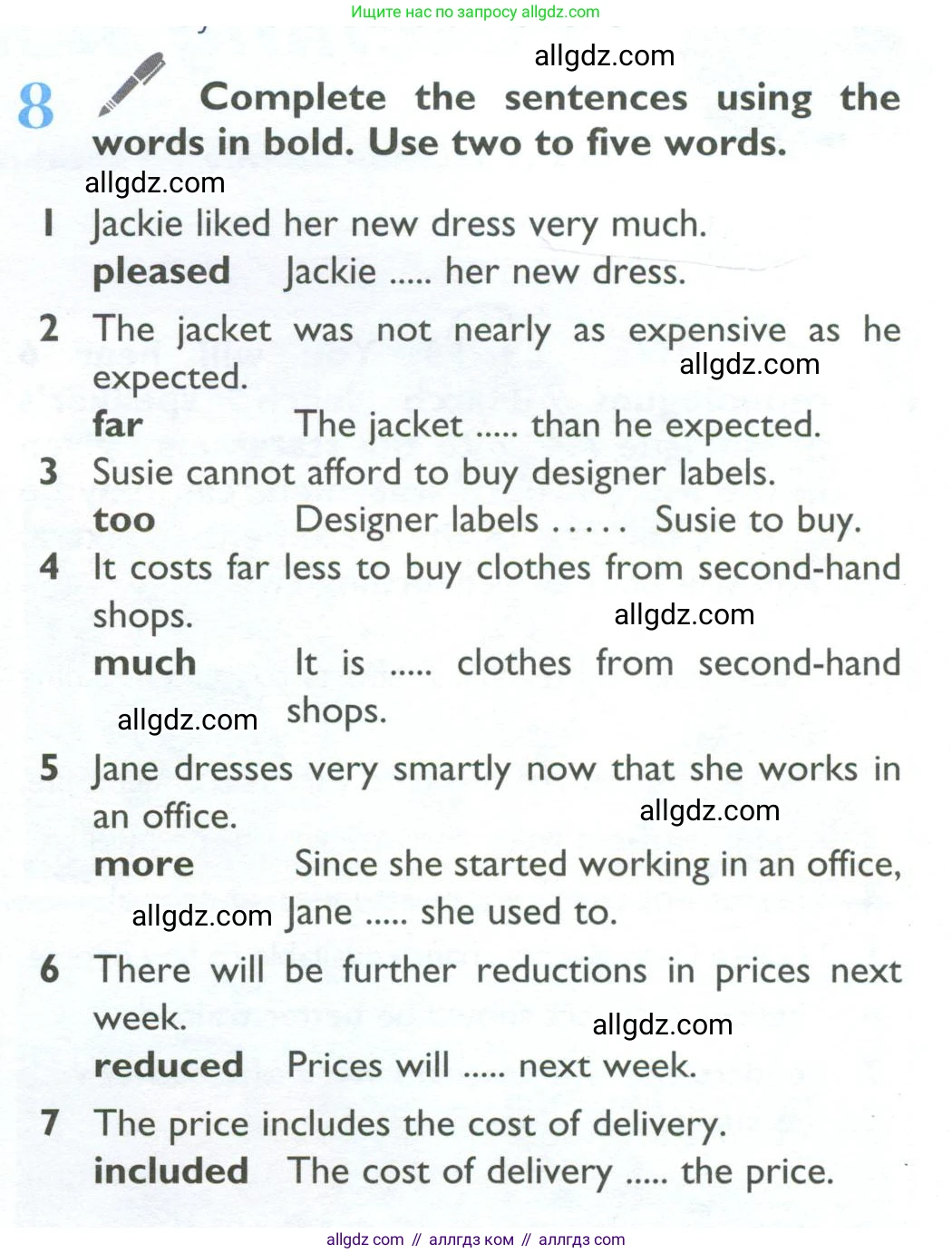 Английский язык (english), 10 класс Учебник (Student's book), авторы: Баранова Ксения Михайловна (Baranova Ksenia), Дули Дженни (Dooley Jenny), Копылова Виктория Викторовна (Kopylova Victoria), Мильруд Радислав Петрович (Millrood Radislav), Эванс Вирджиния (Evans Virginia), издательство Просвещение, Москва, 2019, белого цвета, страница 141, номер 8, Условие