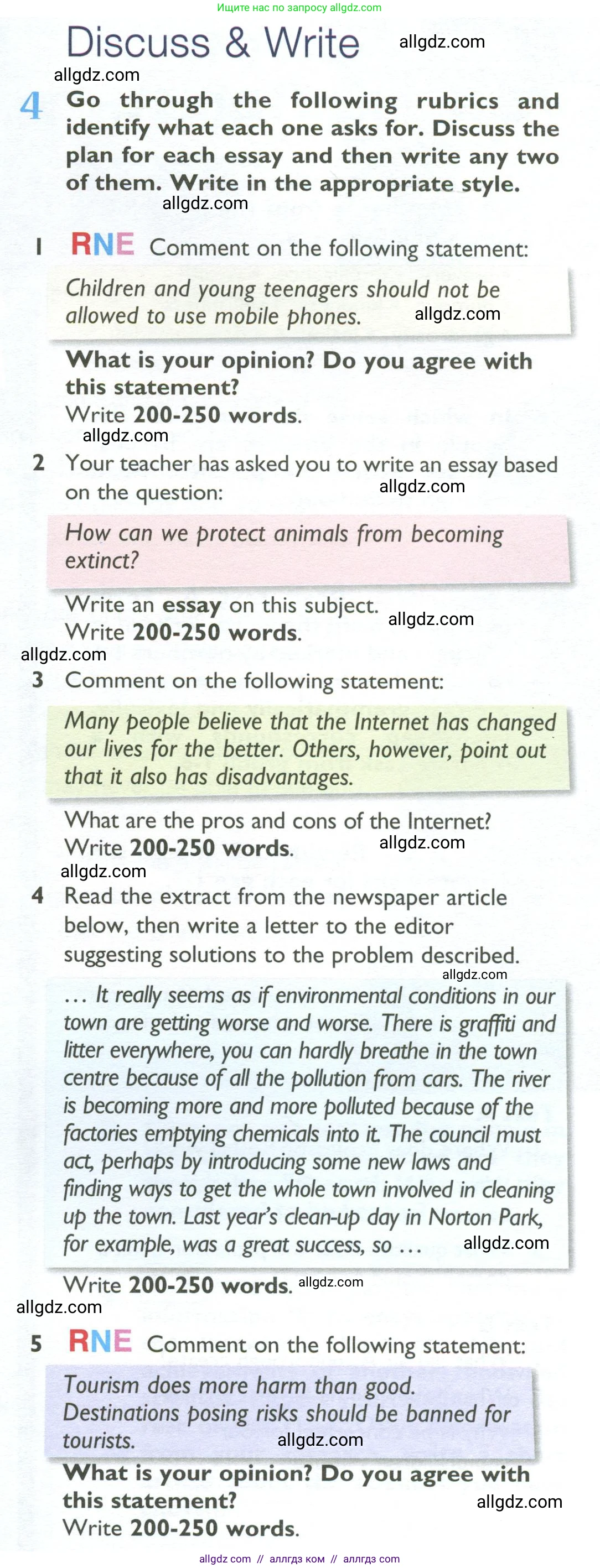 Английский язык (english), 10 класс Учебник (Student's book), авторы: Баранова Ксения Михайловна (Baranova Ksenia), Дули Дженни (Dooley Jenny), Копылова Виктория Викторовна (Kopylova Victoria), Мильруд Радислав Петрович (Millrood Radislav), Эванс Вирджиния (Evans Virginia), издательство Просвещение, Москва, 2019, белого цвета, страница 149, номер 4, Условие