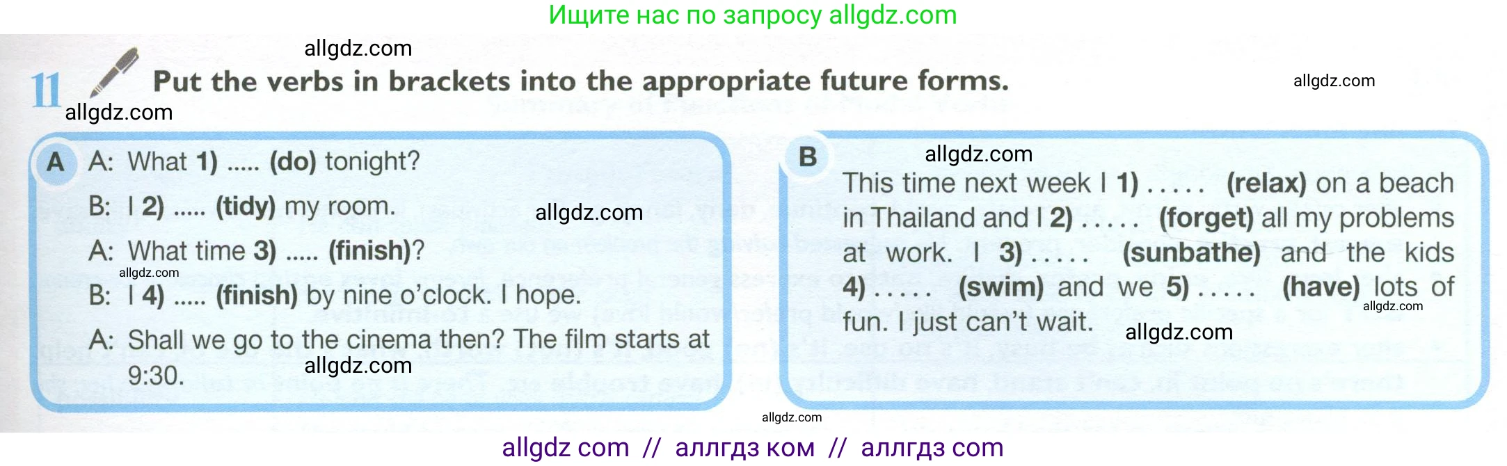 Английский язык (english), 10 класс Учебник (Student's book), авторы: Баранова Ксения Михайловна (Baranova Ksenia), Дули Дженни (Dooley Jenny), Копылова Виктория Викторовна (Kopylova Victoria), Мильруд Радислав Петрович (Millrood Radislav), Эванс Вирджиния (Evans Virginia), издательство Просвещение, Москва, 2019, белого цвета, страница 169, номер 11, Условие