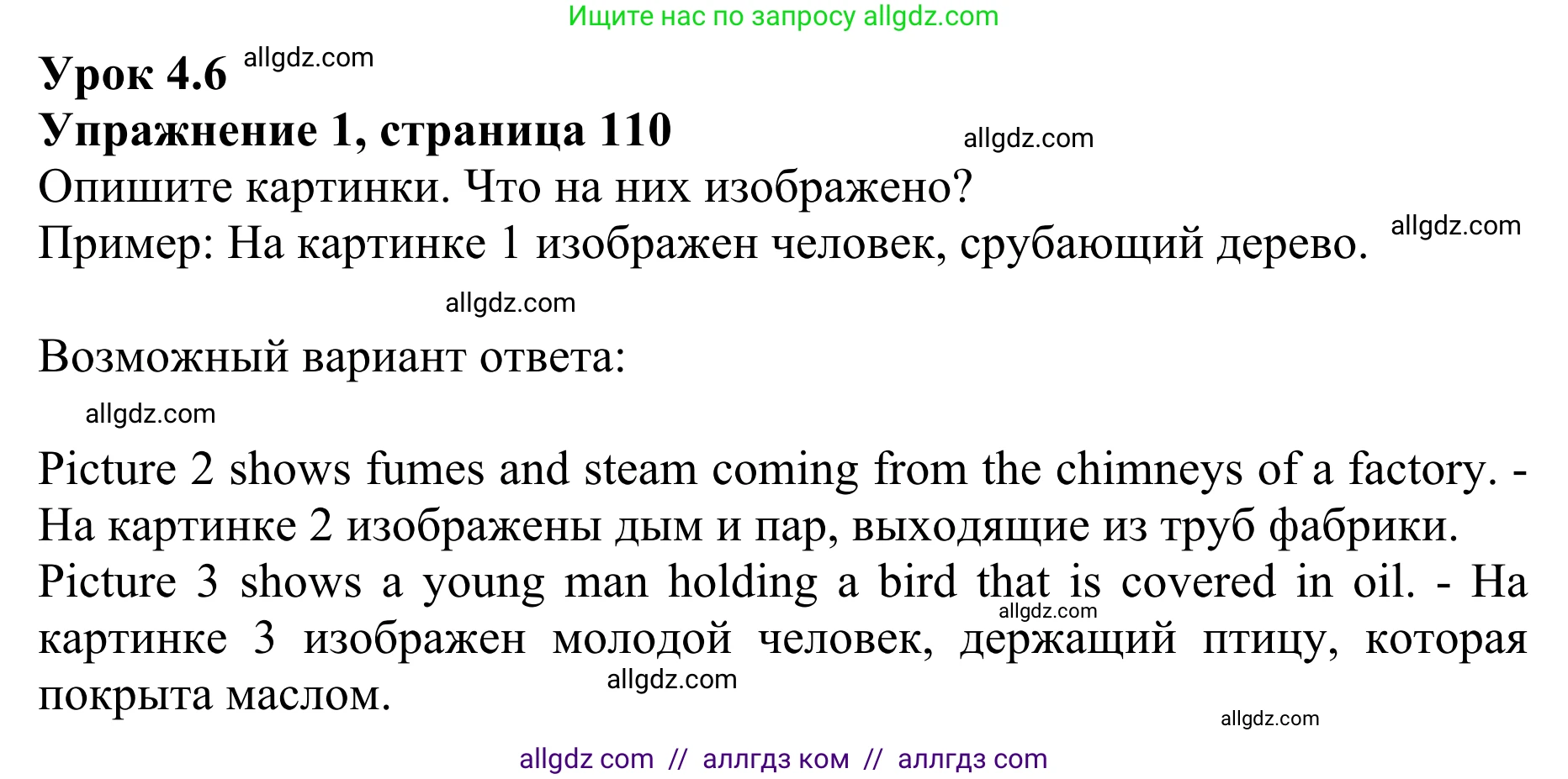 Английский язык (english), 10 класс Учебник (Student's book), авторы: Баранова Ксения Михайловна (Baranova Ksenia), Дули Дженни (Dooley Jenny), Копылова Виктория Викторовна (Kopylova Victoria), Мильруд Радислав Петрович (Millrood Radislav), Эванс Вирджиния (Evans Virginia), издательство Просвещение, Москва, 2019, белого цвета, страница 110, номер 1, Решение 1