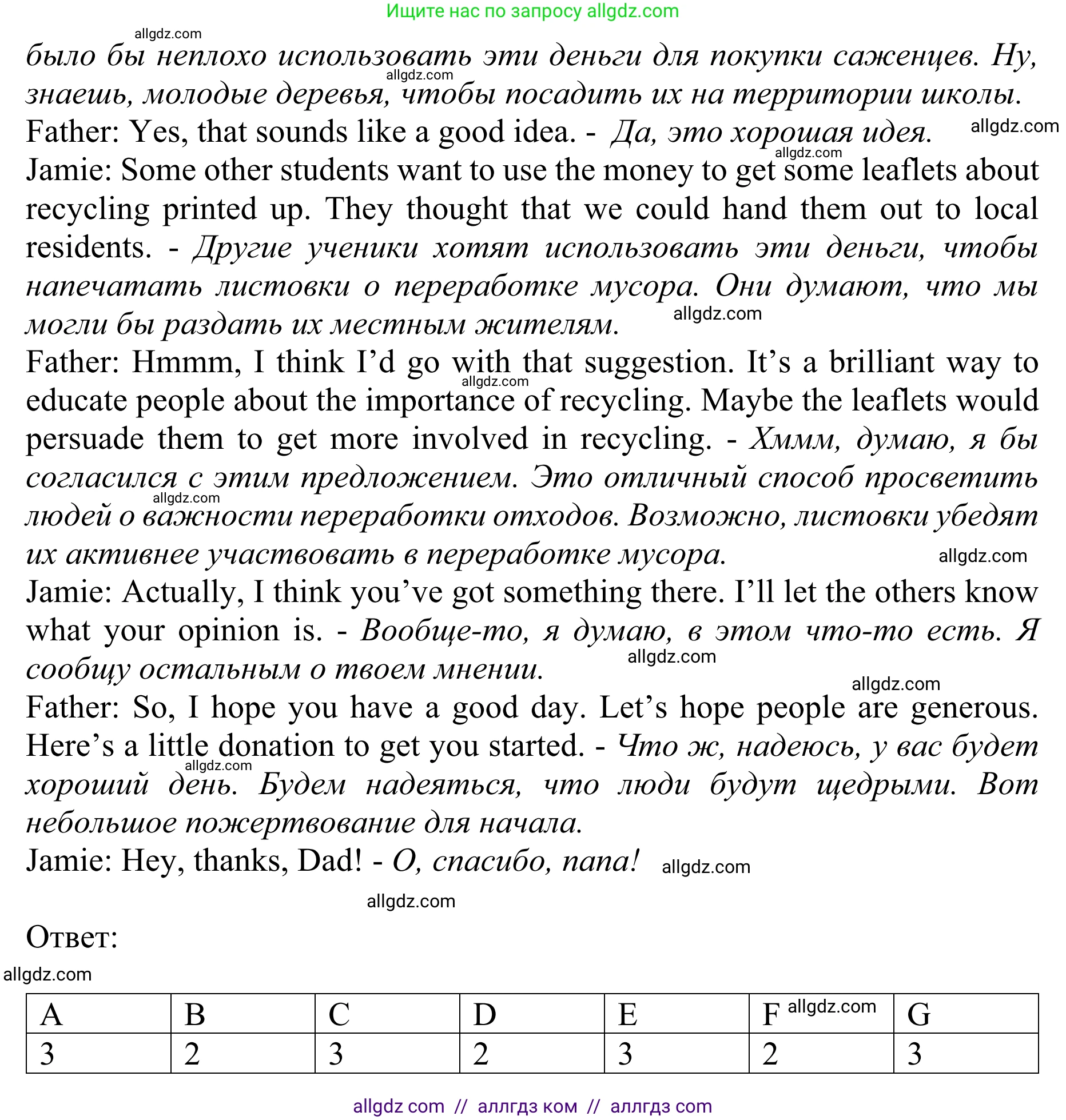 Английский язык (english), 10 класс Учебник (Student's book), авторы: Баранова Ксения Михайловна (Baranova Ksenia), Дули Дженни (Dooley Jenny), Копылова Виктория Викторовна (Kopylova Victoria), Мильруд Радислав Петрович (Millrood Radislav), Эванс Вирджиния (Evans Virginia), издательство Просвещение, Москва, 2019, белого цвета, страница 112, номер 2, Решение 1 (продолжение 3)