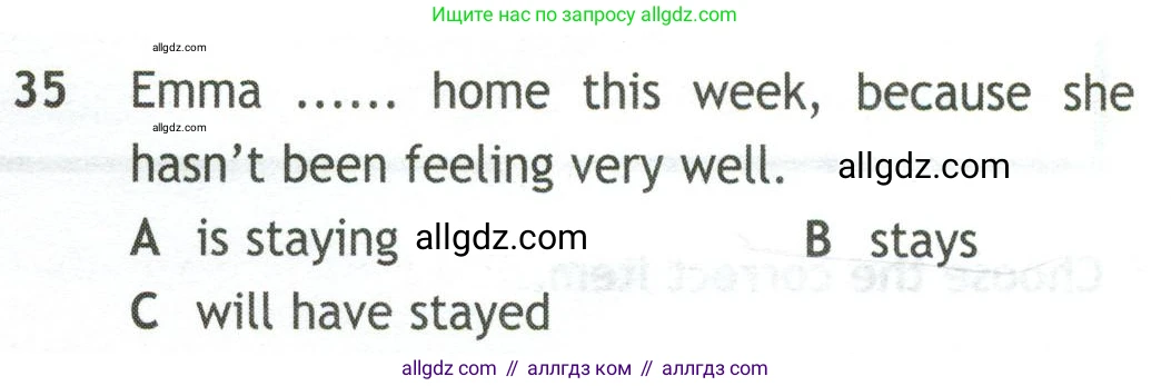 Английский язык (english), 10 класс контрольные задания (test booklet), авторы: Афанасьева Ольга Васильевна (Afanasyeva Olga), Дули Дженни (Dooley Jenny), Михеева Ирина Владимировна (Mikheeva Irina), Эванс Вирджиния (Evans Virginia), издательство Просвещение, Москва, 2019, красного цвета, страница 6, номер 35, Условие