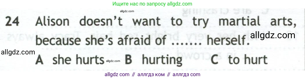 Английский язык (english), 10 класс контрольные задания (test booklet), авторы: Афанасьева Ольга Васильевна (Afanasyeva Olga), Дули Дженни (Dooley Jenny), Михеева Ирина Владимировна (Mikheeva Irina), Эванс Вирджиния (Evans Virginia), издательство Просвещение, Москва, 2019, красного цвета, страница 32, номер 24, Условие