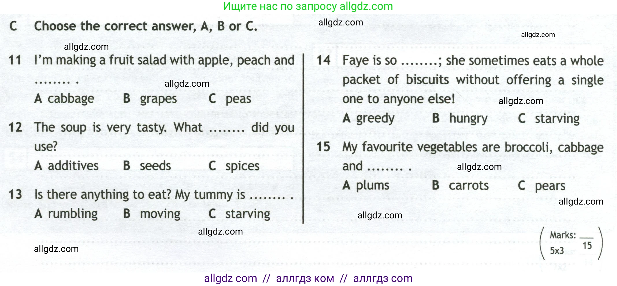 Английский язык (english), 10 класс контрольные задания (test booklet), авторы: Афанасьева Ольга Васильевна (Afanasyeva Olga), Дули Дженни (Dooley Jenny), Михеева Ирина Владимировна (Mikheeva Irina), Эванс Вирджиния (Evans Virginia), издательство Просвещение, Москва, 2019, красного цвета, страница 40, номер C, Условие