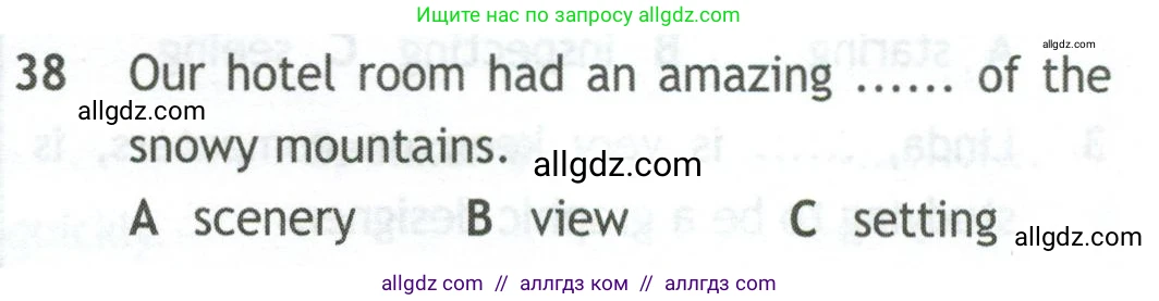 Английский язык (english), 10 класс контрольные задания (test booklet), авторы: Афанасьева Ольга Васильевна (Afanasyeva Olga), Дули Дженни (Dooley Jenny), Михеева Ирина Владимировна (Mikheeva Irina), Эванс Вирджиния (Evans Virginia), издательство Просвещение, Москва, 2019, красного цвета, страница 56, номер 38, Условие