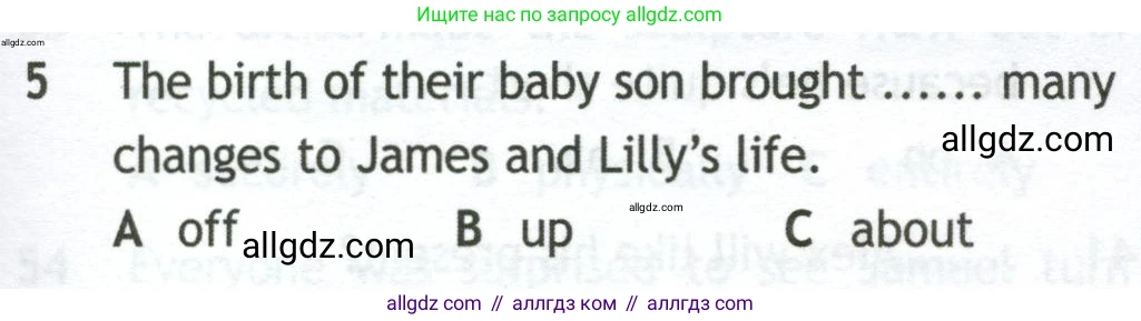 Английский язык (english), 10 класс контрольные задания (test booklet), авторы: Афанасьева Ольга Васильевна (Afanasyeva Olga), Дули Дженни (Dooley Jenny), Михеева Ирина Владимировна (Mikheeva Irina), Эванс Вирджиния (Evans Virginia), издательство Просвещение, Москва, 2019, красного цвета, страница 55, номер 5, Условие