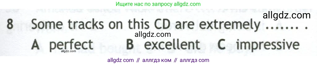 Английский язык (english), 10 класс контрольные задания (test booklet), авторы: Афанасьева Ольга Васильевна (Afanasyeva Olga), Дули Дженни (Dooley Jenny), Михеева Ирина Владимировна (Mikheeva Irina), Эванс Вирджиния (Evans Virginia), издательство Просвещение, Москва, 2019, красного цвета, страница 55, номер 8, Условие