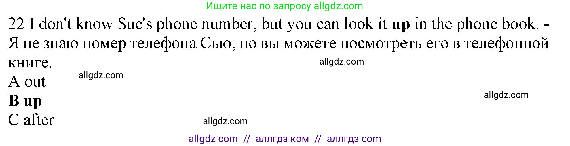 Английский язык (english), 10 класс контрольные задания (test booklet), авторы: Афанасьева Ольга Васильевна (Afanasyeva Olga), Дули Дженни (Dooley Jenny), Михеева Ирина Владимировна (Mikheeva Irina), Эванс Вирджиния (Evans Virginia), издательство Просвещение, Москва, 2019, красного цвета, страница 32, номер 22, Решение 1