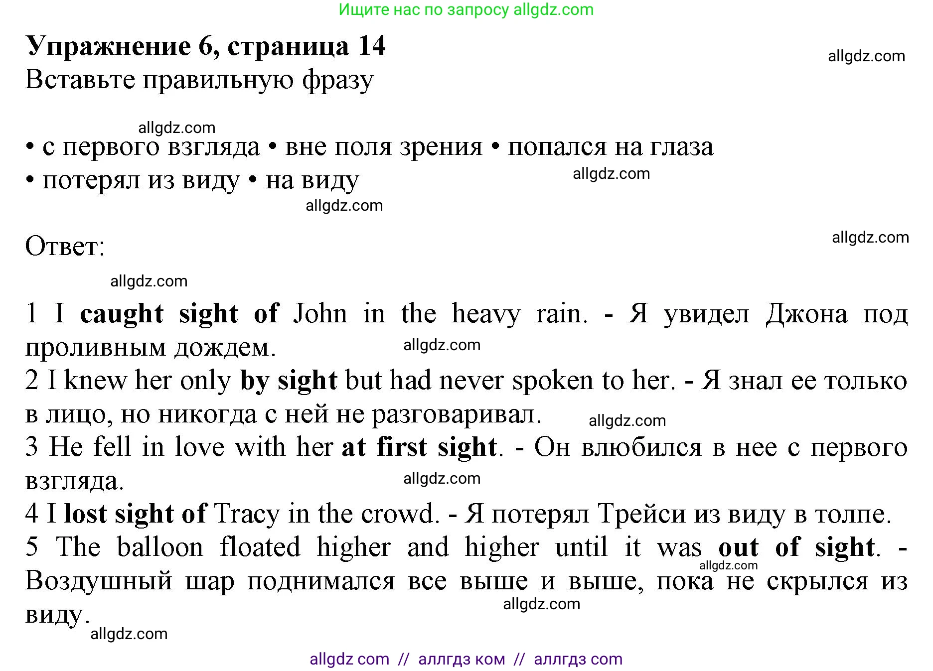 Английский язык (english), 10 класс Лексический практикум (vocabulary practice), авторы: Баранова Ксения Михайловна (Baranova Ksenia), Дули Дженни (Dooley Jenny), Копылова Виктория Викторовна (Kopylova Victoria), Мильруд Радислав Петрович (Millrood Radislav), Эванс Вирджиния (Evans Virginia), издательство Просвещение, Москва, 2019, серого цвета, страница 15, номер 6, Решение 1