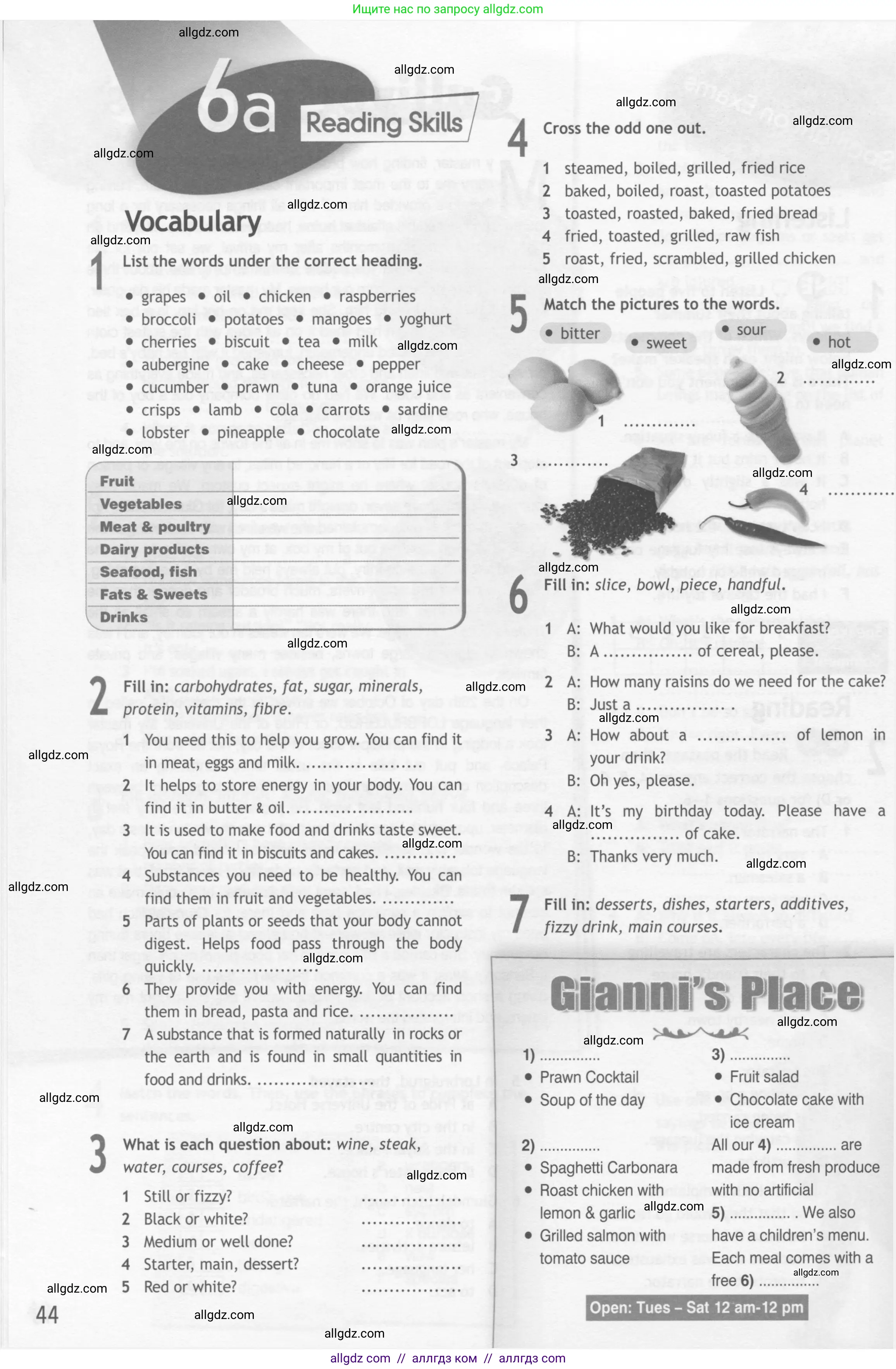 Английский язык (english), 10 класс Рабочая тетрадь (workbook), авторы: Афанасьева Ольга Васильевна (Afanasyeva Olga), Дули Дженни (Dooley Jenny), Михеева Ирина Владимировна (Mikheeva Irina), Оби Боб (Obee Bob), Эванс Вирджиния (Evans Virginia), издательство Просвещение, Москва, 2019, красного цвета, страница 44