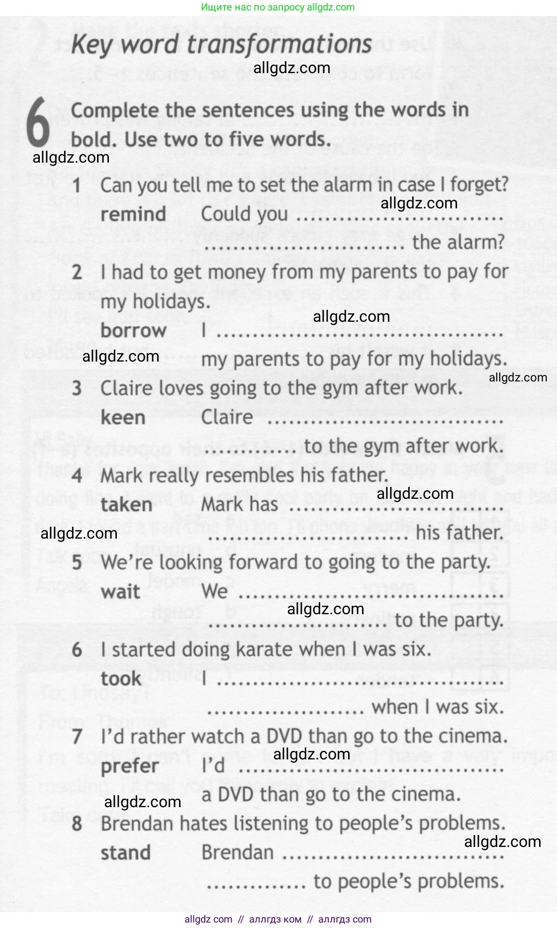 Английский язык (english), 10 класс Рабочая тетрадь (workbook), авторы: Афанасьева Ольга Васильевна (Afanasyeva Olga), Дули Дженни (Dooley Jenny), Михеева Ирина Владимировна (Mikheeva Irina), Оби Боб (Obee Bob), Эванс Вирджиния (Evans Virginia), издательство Просвещение, Москва, 2019, красного цвета, страница 15, номер 6, Условие